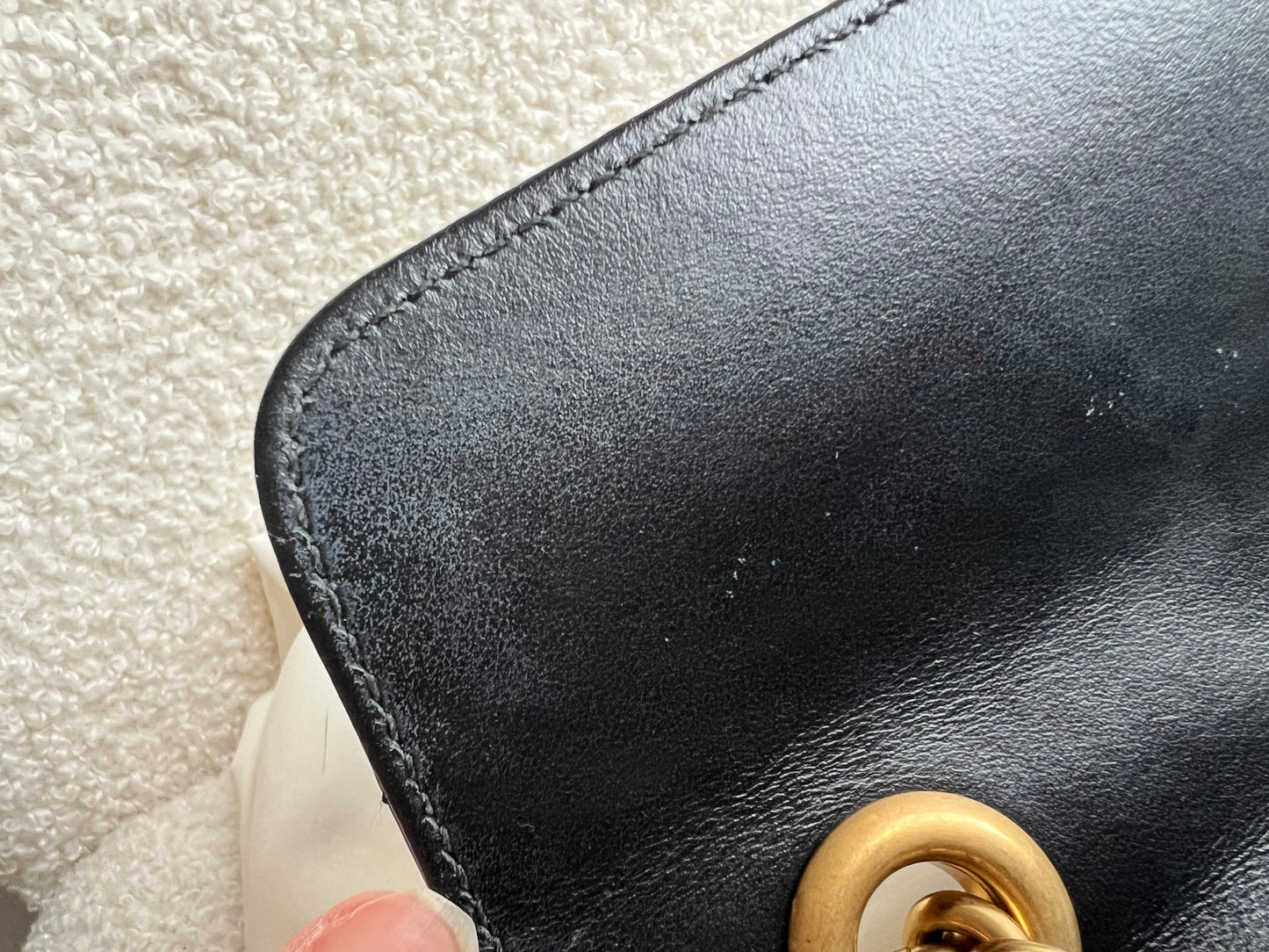 Gucci GG Black Marmont Small Shoulder Bag (RRP £2070)