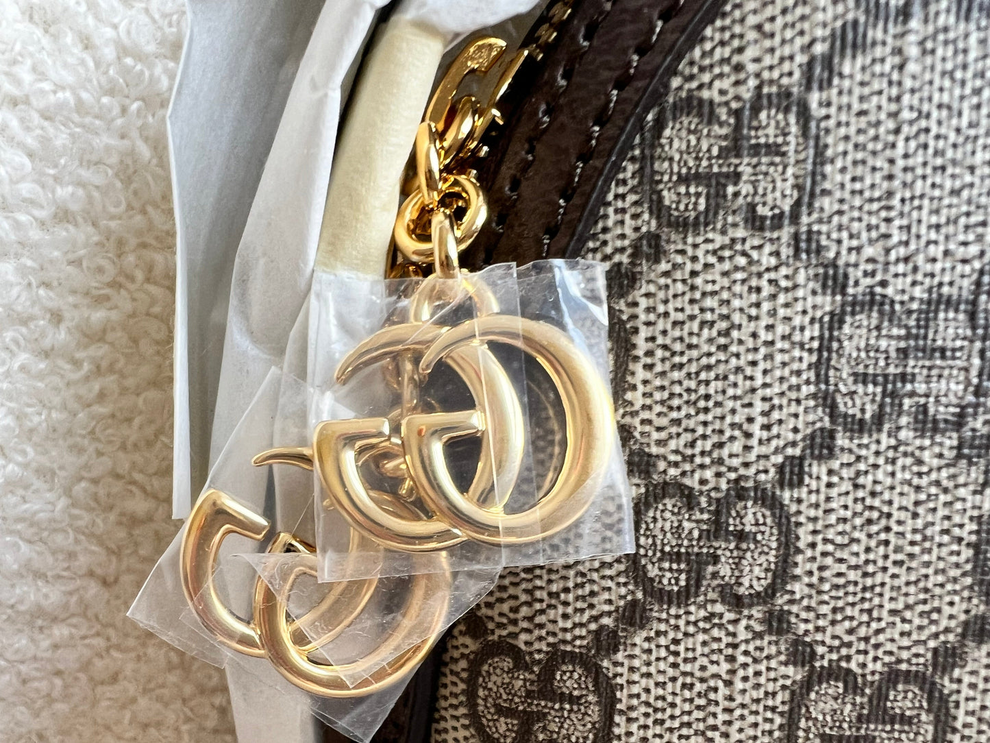 Gucci Ophidia GG Supreme Rounded Top Shoulder Bag (RRP £1,380)