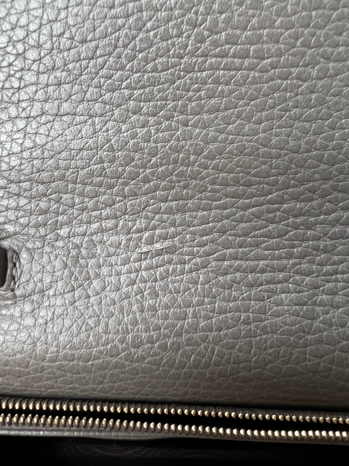 Gucci Dollar Grey Interlocking Chain Wallet