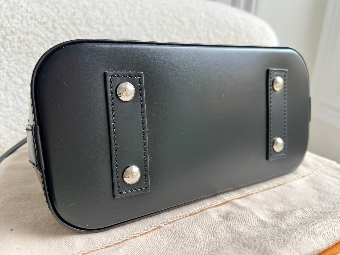Louis Vuitton Alma BB Black Epi