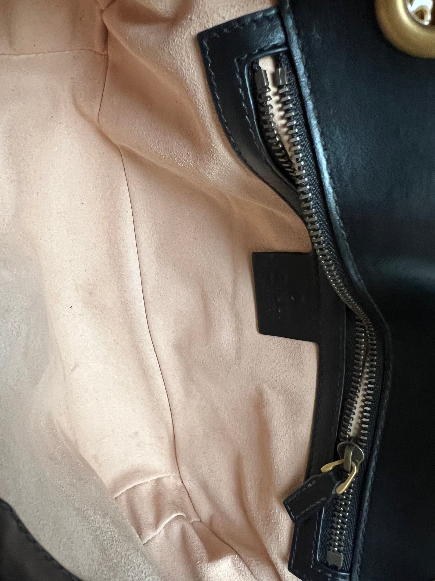 Gucci GG Black Marmont Small Shoulder Bag (RRP £2070)