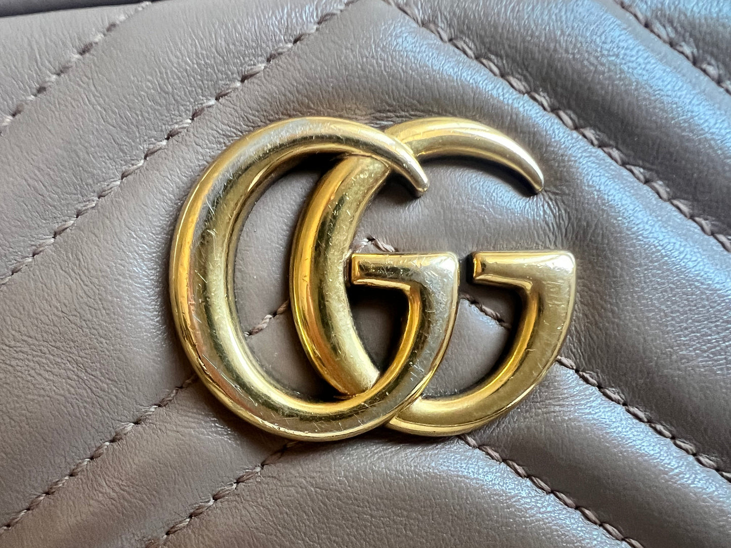 Gucci GG Dusty Pink Marmont Mini Shoulder Bag (RRP £1,360)