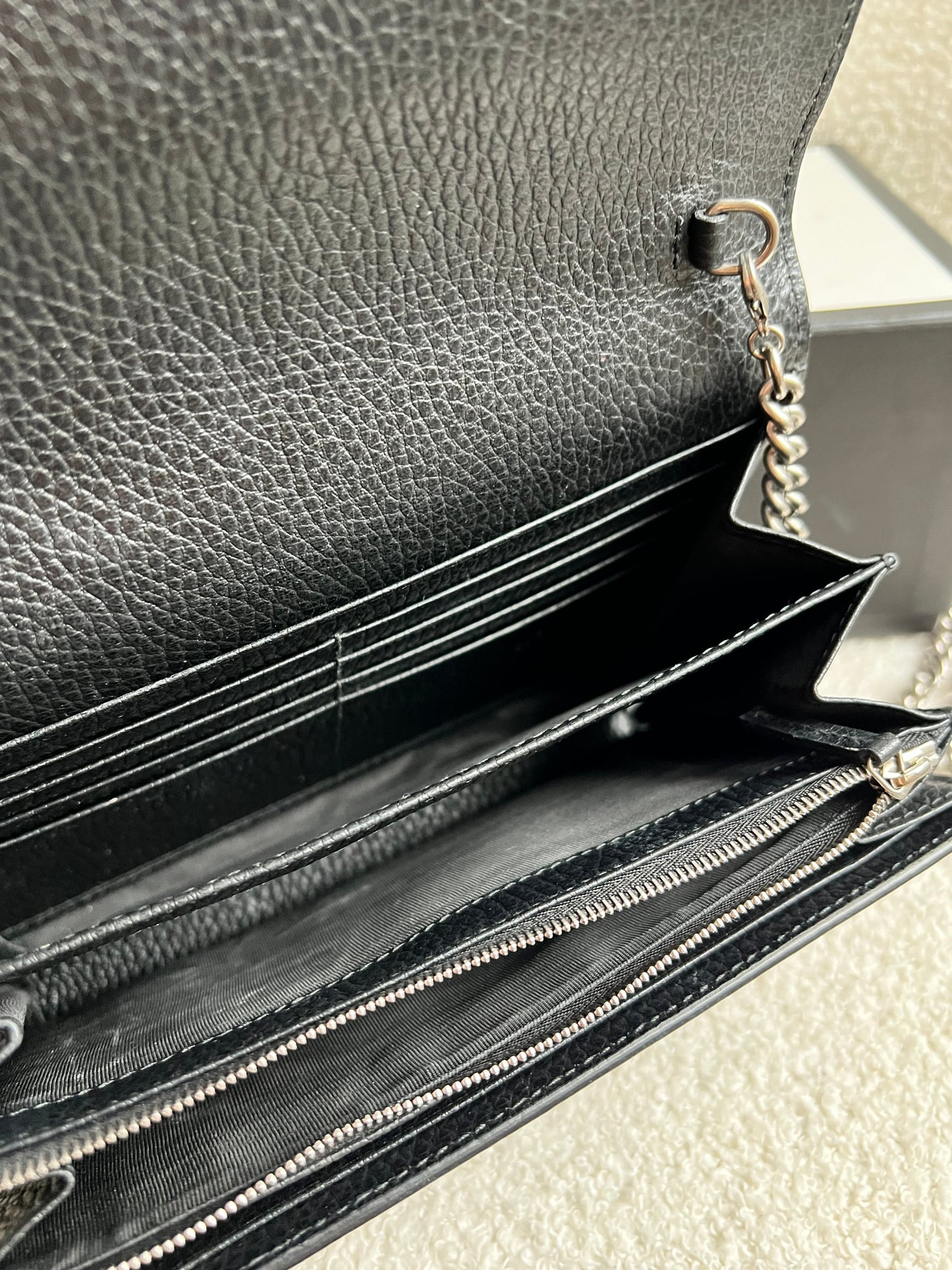 Gucci Dionysus Black Mini Chain Bag (RRP £1340)