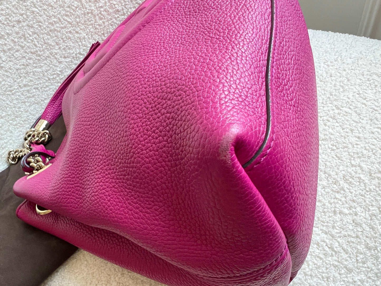 Gucci Pink Soho Chain Tote (RRP £1350)