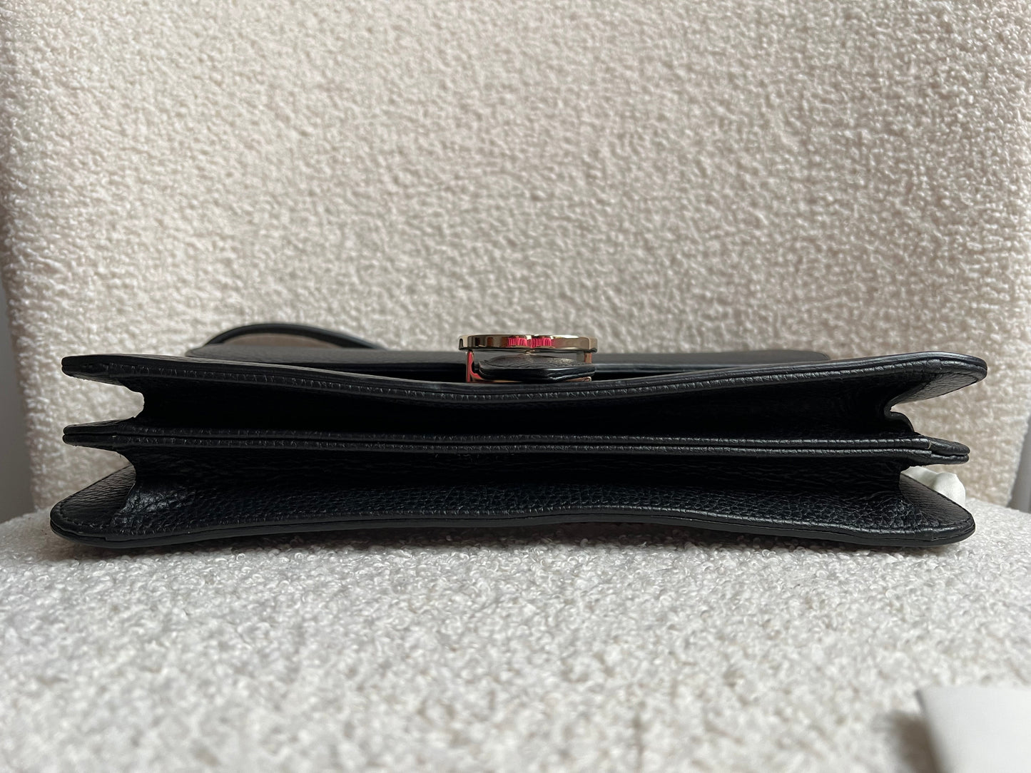 Gucci Interlocking GG Black Medium Shoulder Bag