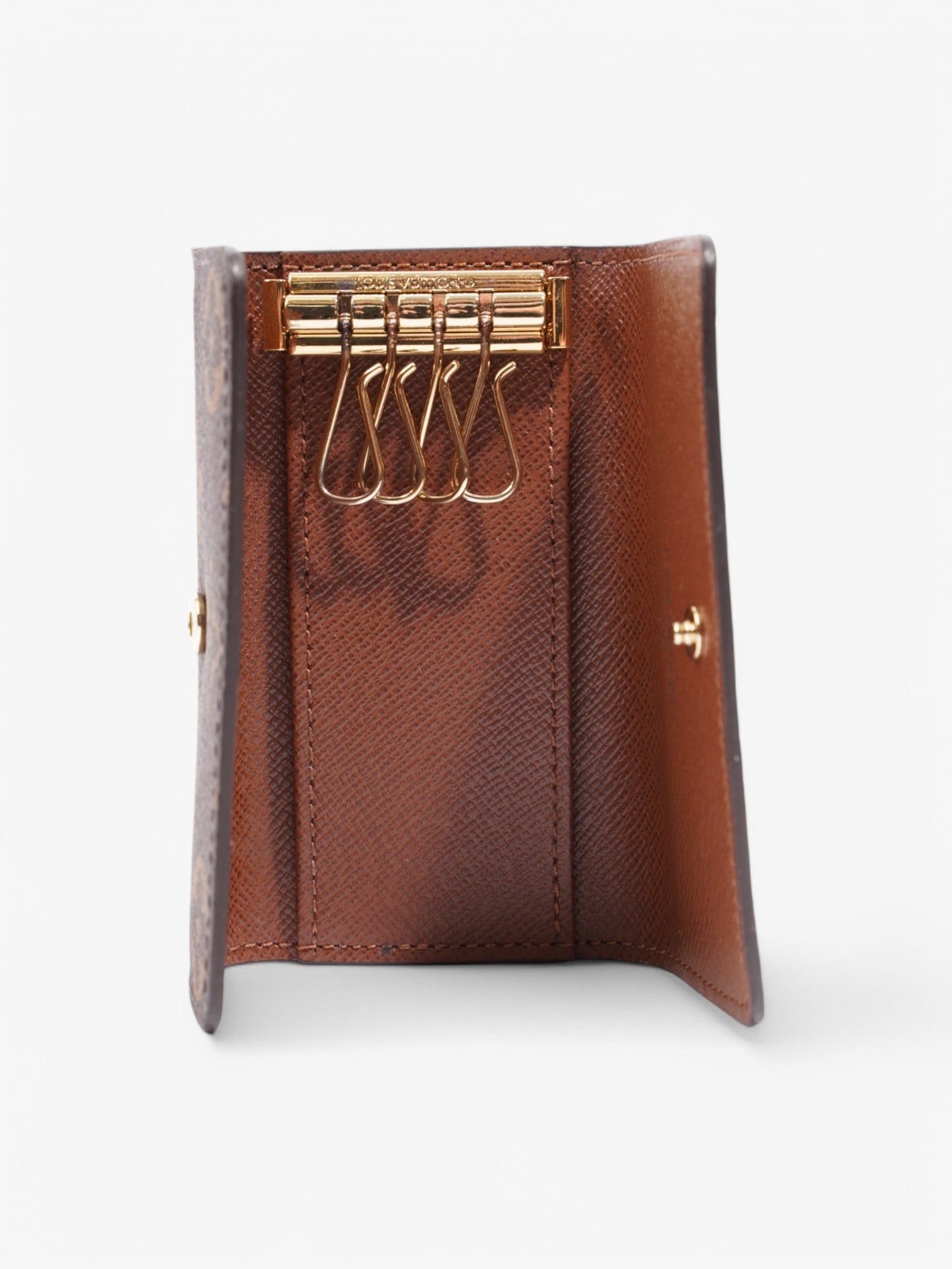 Louis Vuitton 4 Key Holder Monogram Coated Canvas