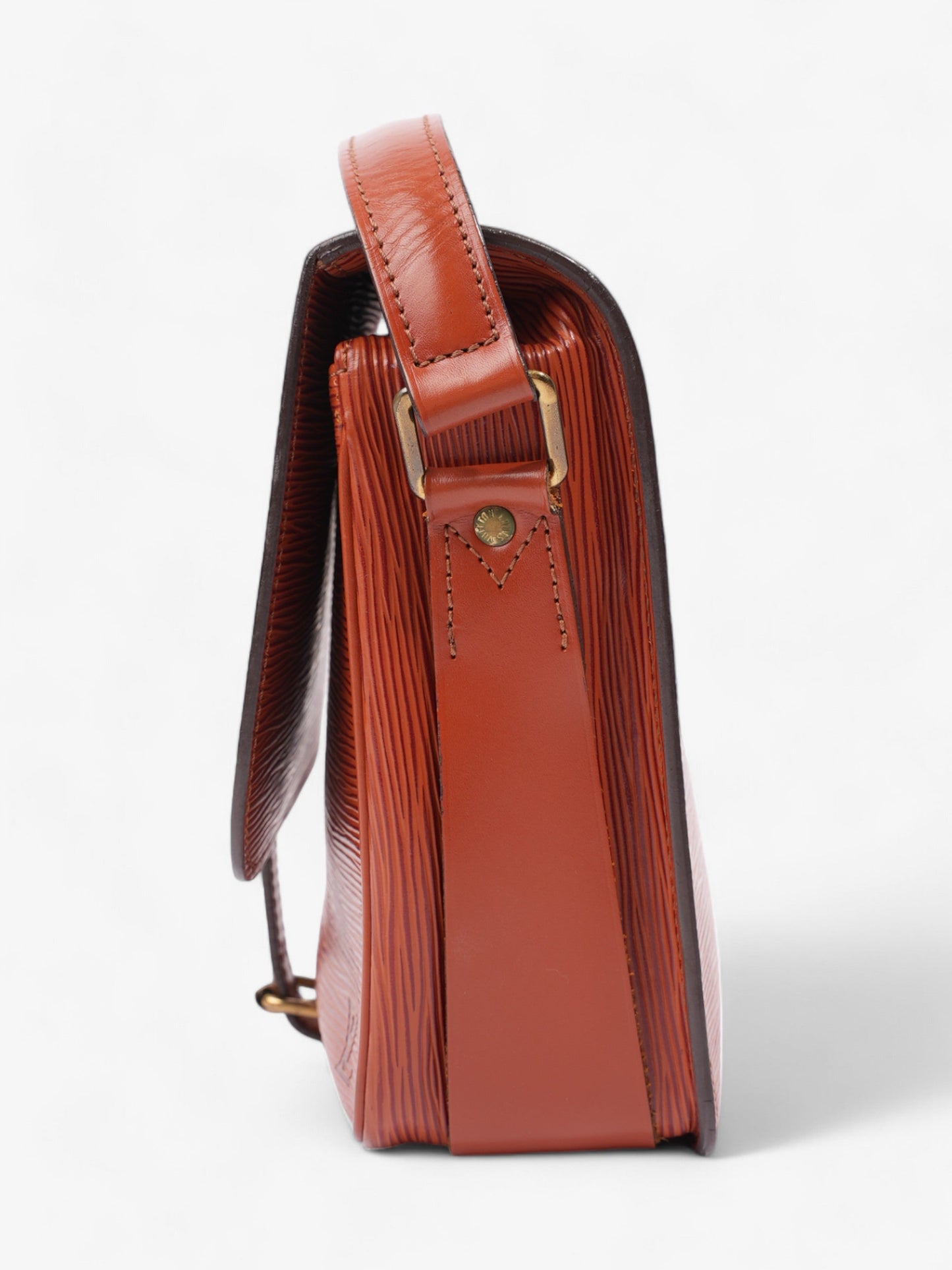 Louis Vuitton Cartouchiere Brown Epi Leather MM