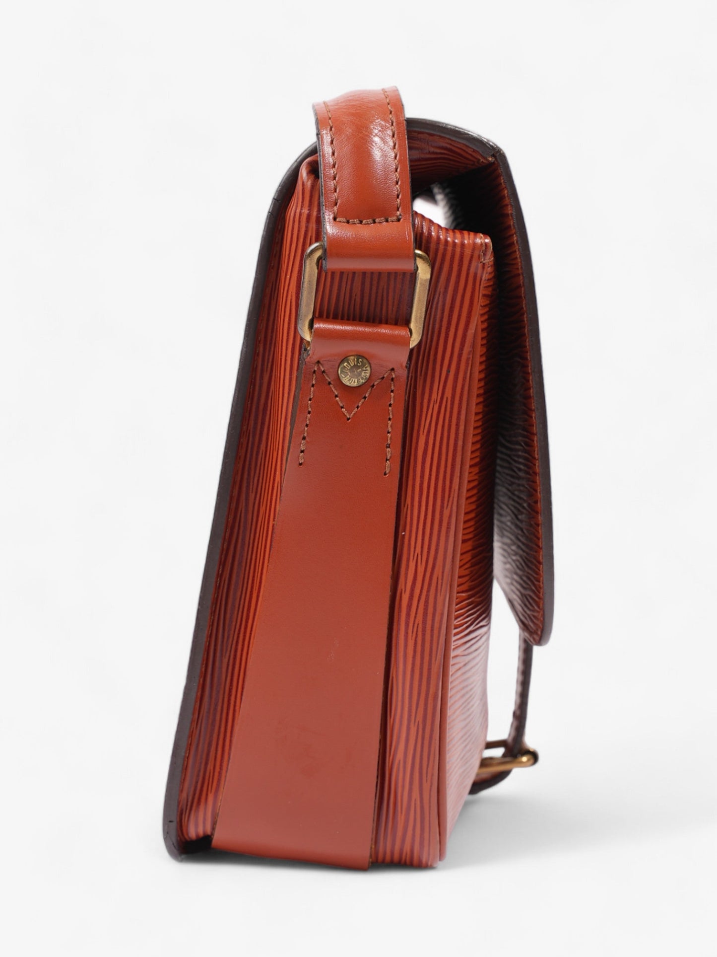Louis Vuitton Cartouchiere Brown Epi Leather MM