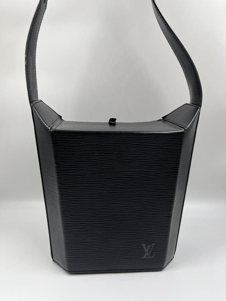 Louis Vuitton Epi Sac Seau Black