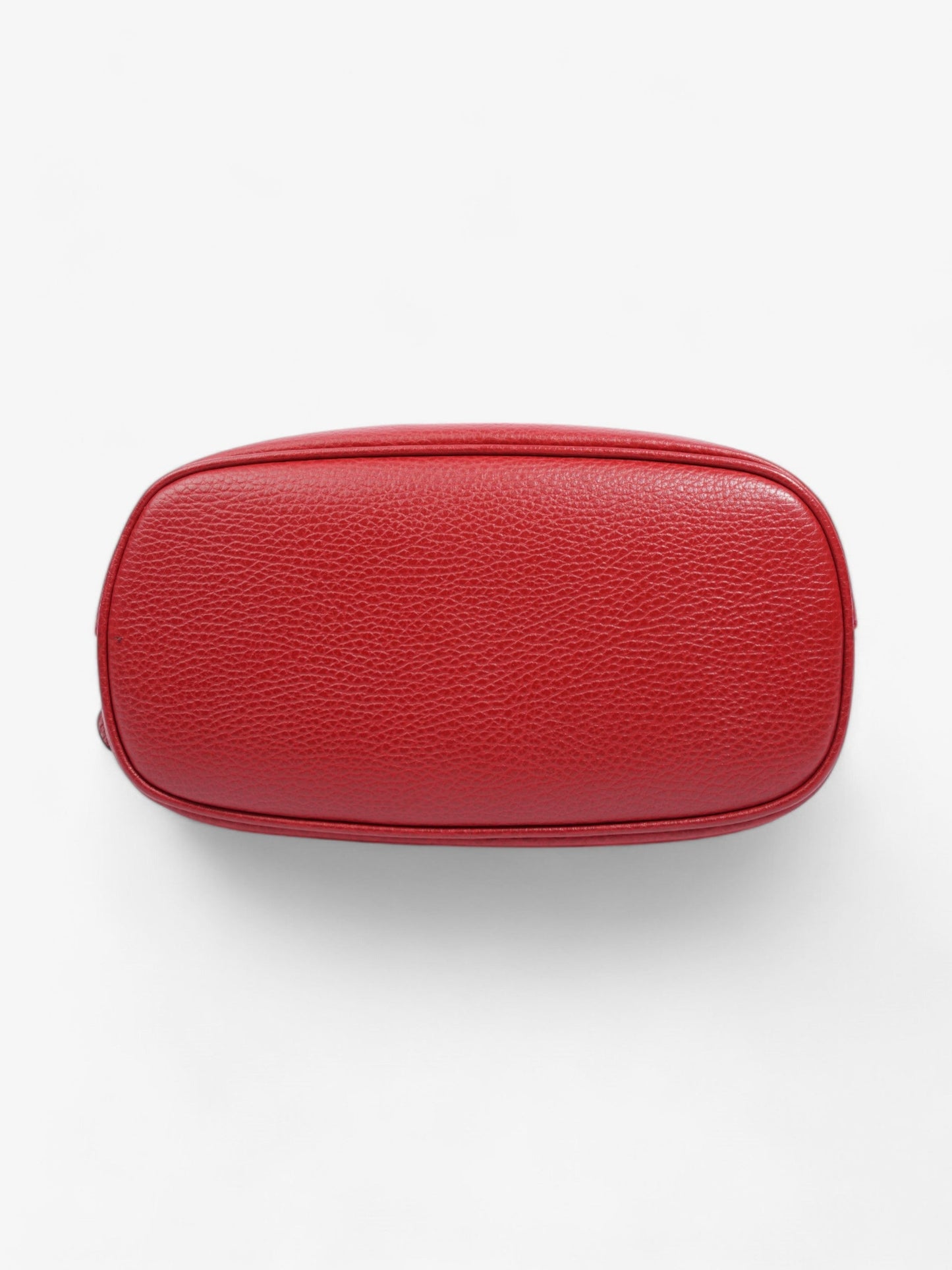 Gucci 2Way Handbag Red Leather