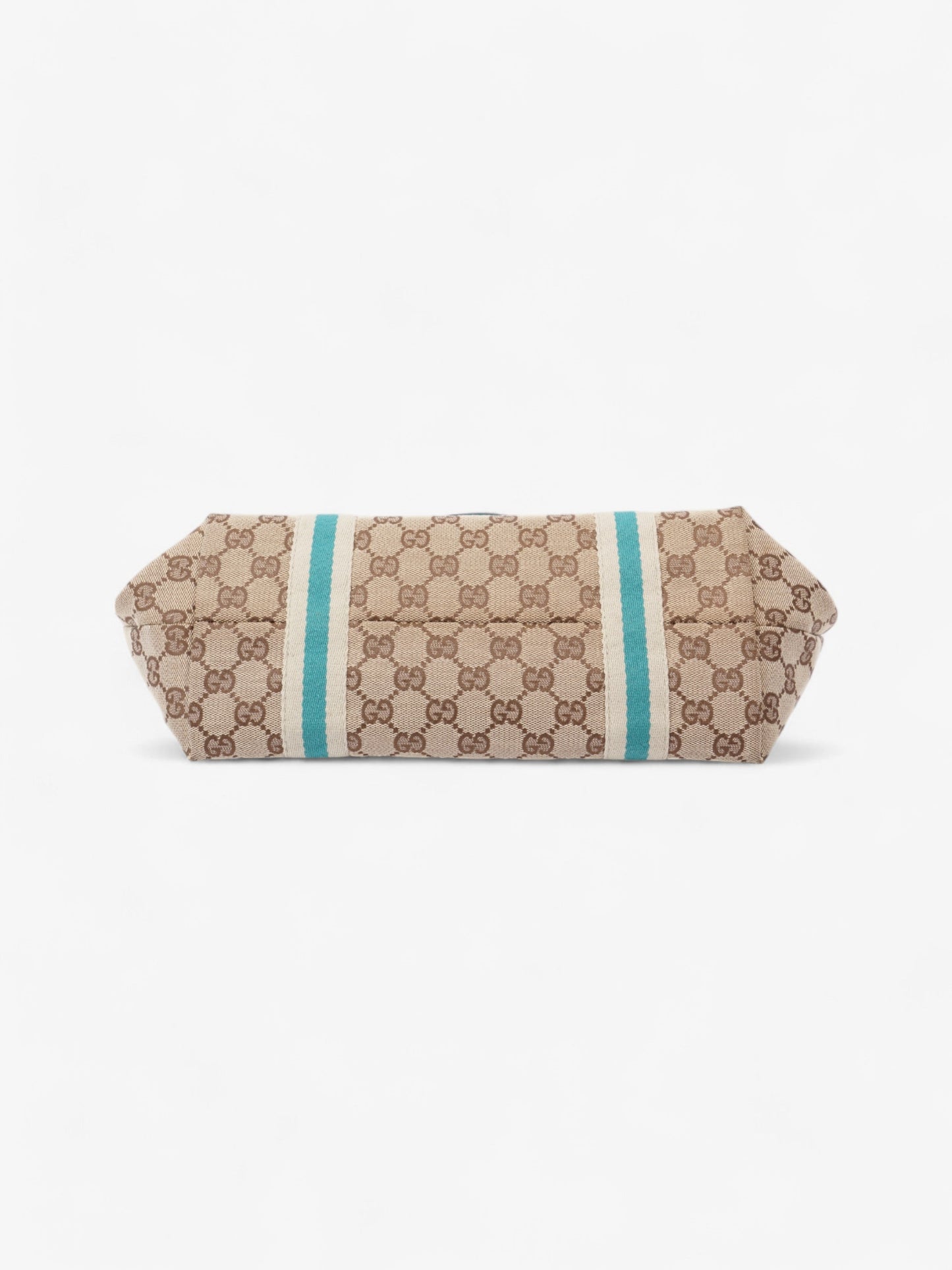 Gucci Jolicoeur Tote GG Supreme / Turquoise Canvas