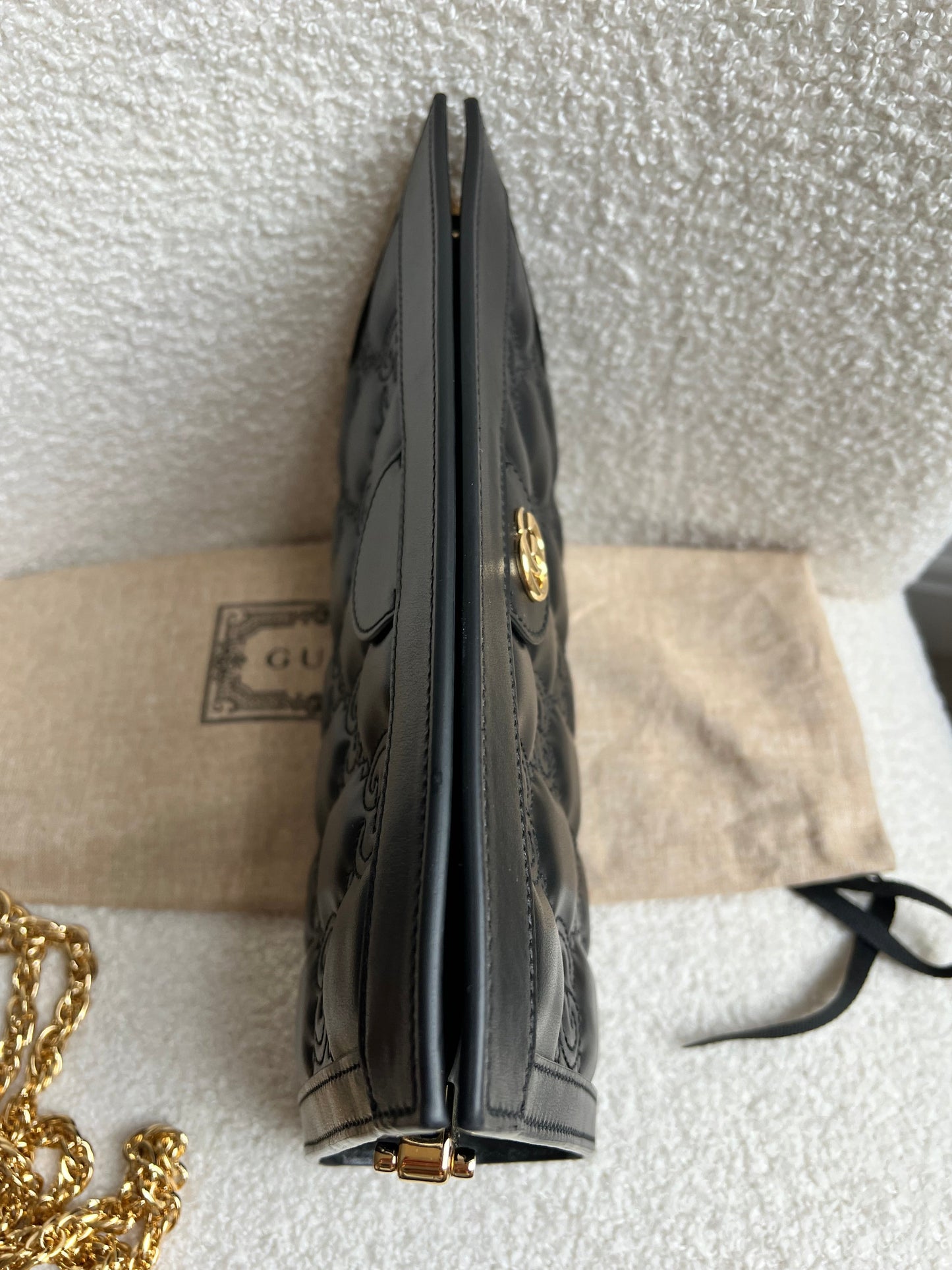 Gucci GG Matelasse Black Shoulder Bag (RRP £2230)