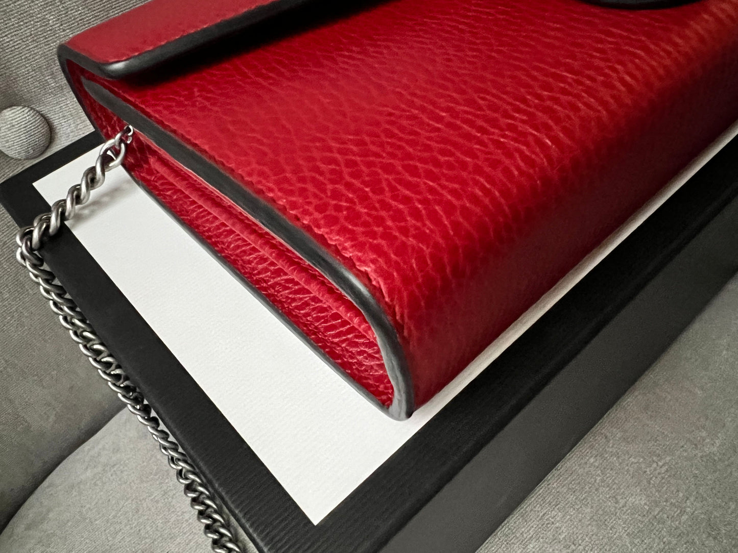 Gucci Dionysus Red Mini Chain Bag (RRP £1340)