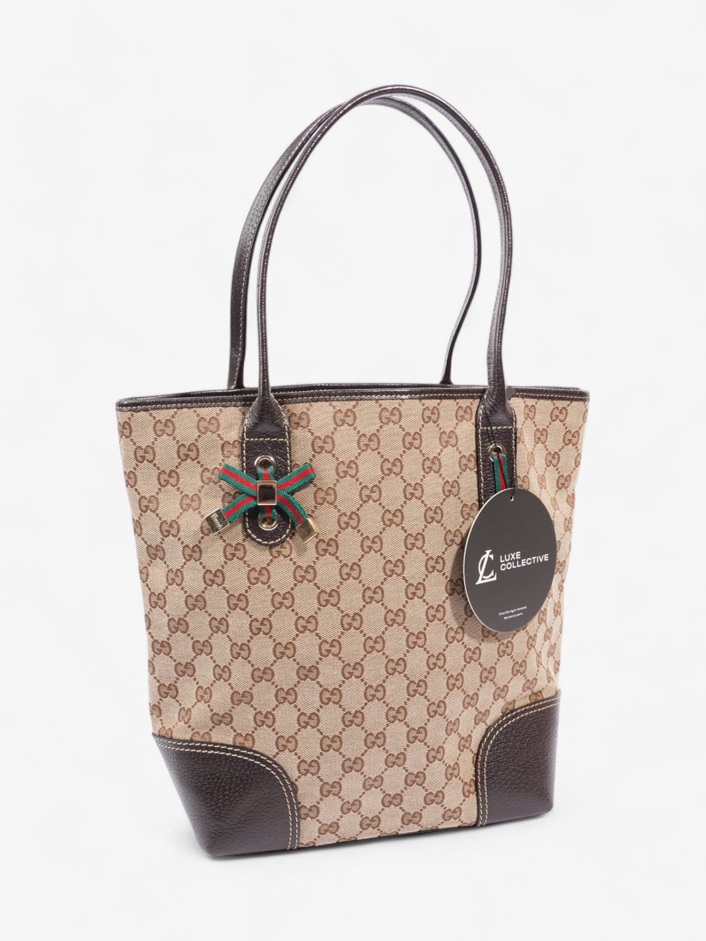 Gucci Princy Tote Brown / Beige Canvas