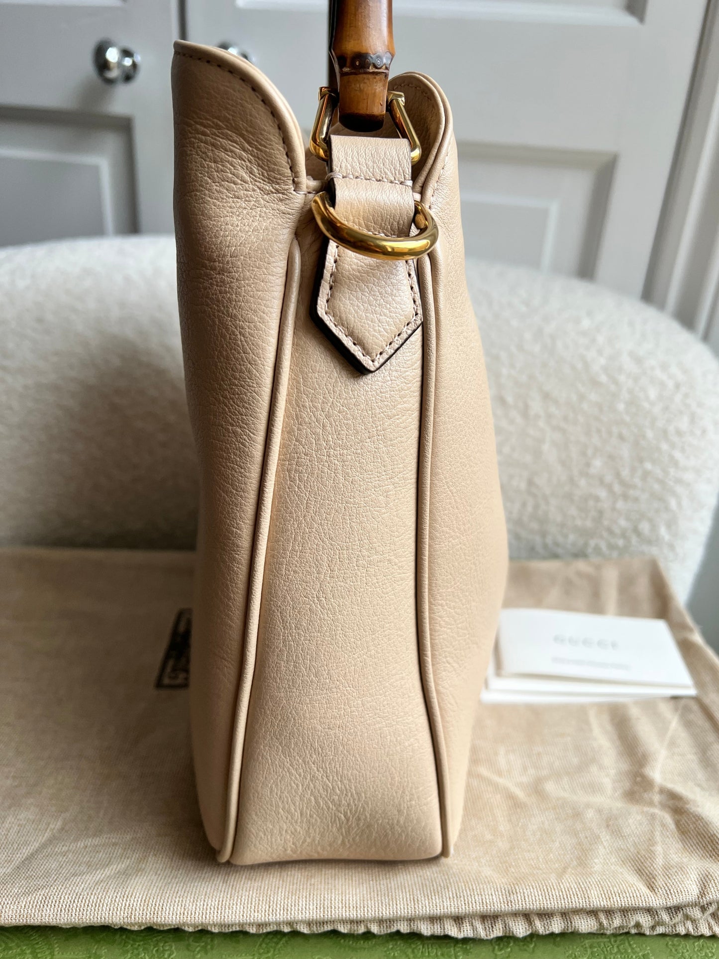 Gucci Cream Medium Diana Hobo (RRP £2110)