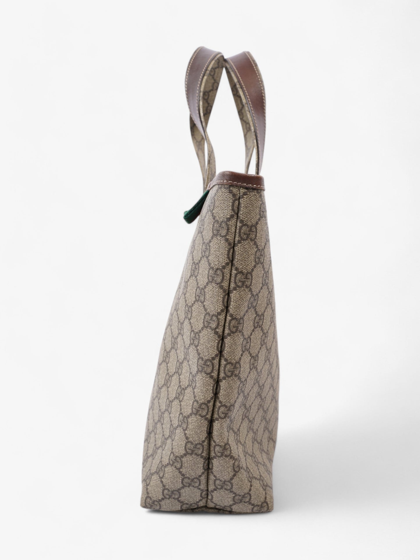 Gucci GG Tote Bag GG Supreme / Brown Coated Canvas