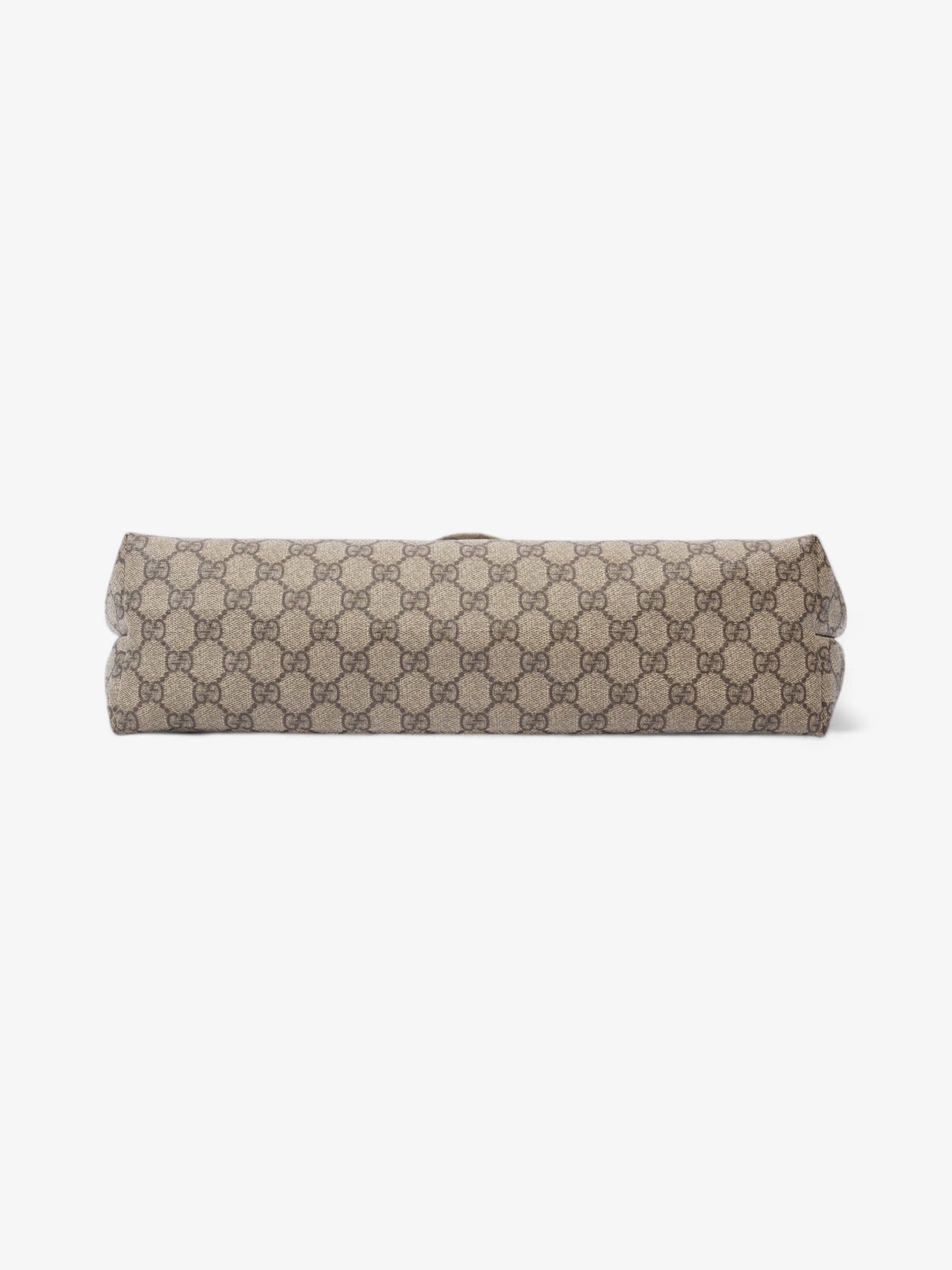 Gucci GG Tote Bag GG Supreme / Brown Coated Canvas