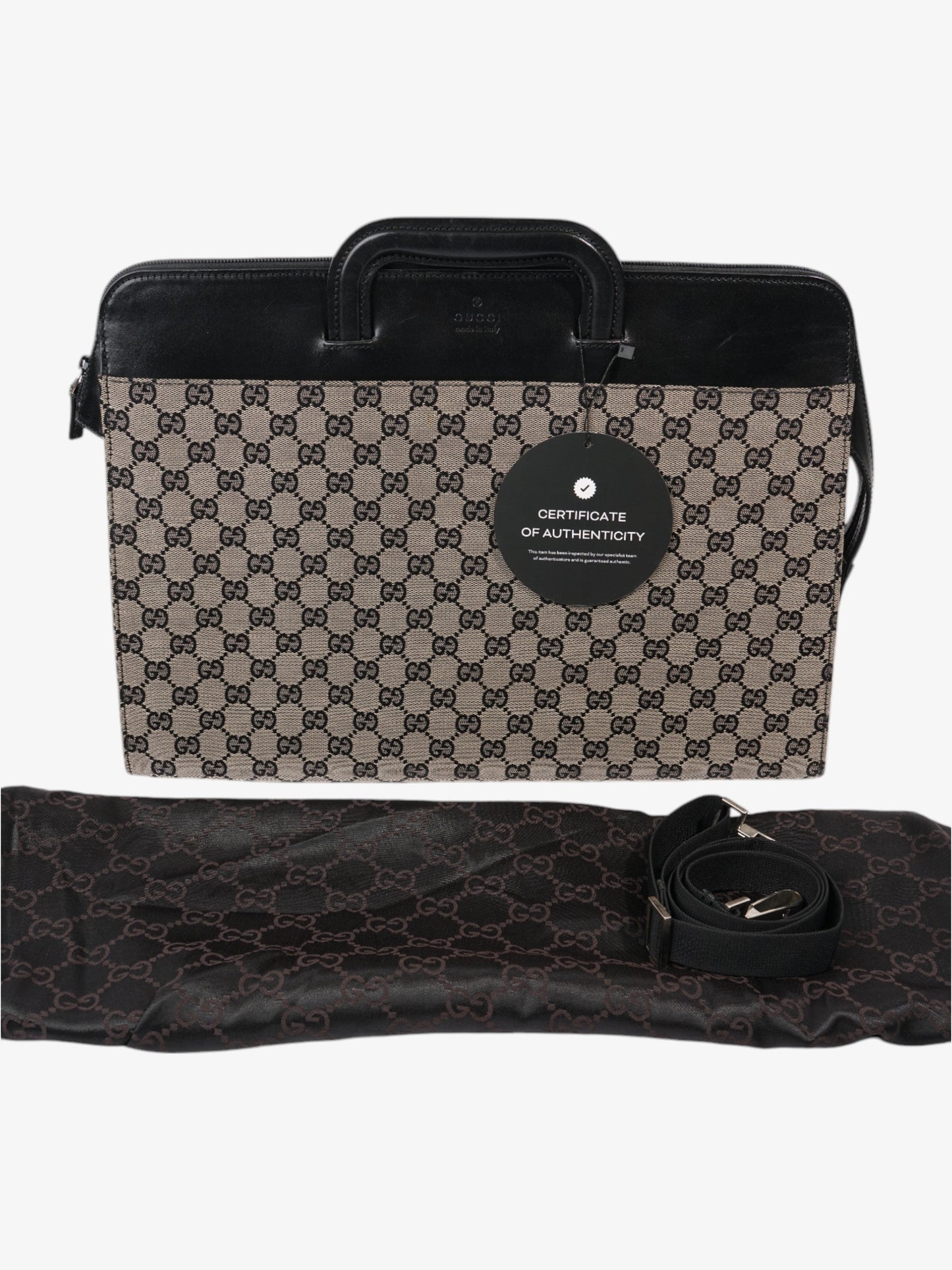 Gucci GG Business Bag GG Supreme / Black Canvas