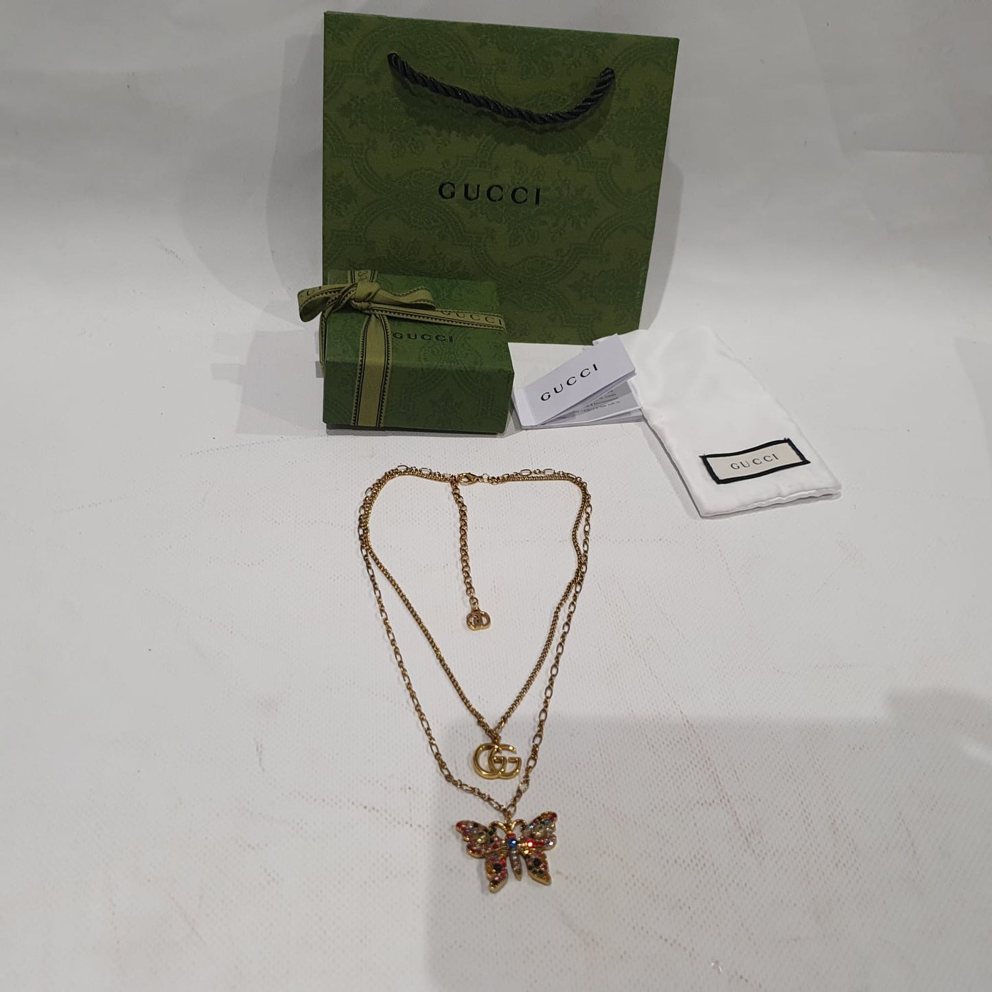 Gucci Necklace and Earrings