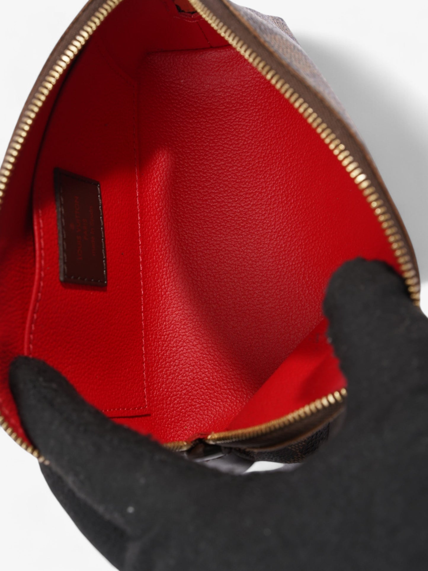 Louis Vuitton Cosmetic Pouch Damier Ebene Coated Canvas PM