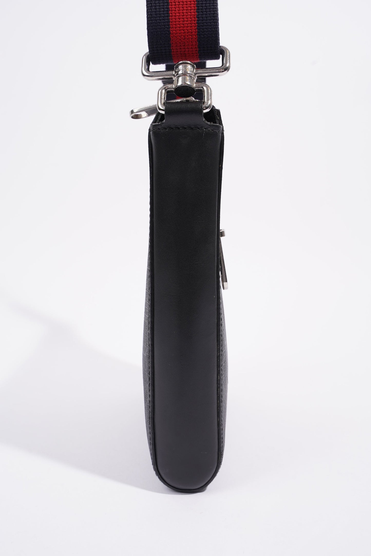 Gucci Small Messenger Black GG Supreme Coated Canvas