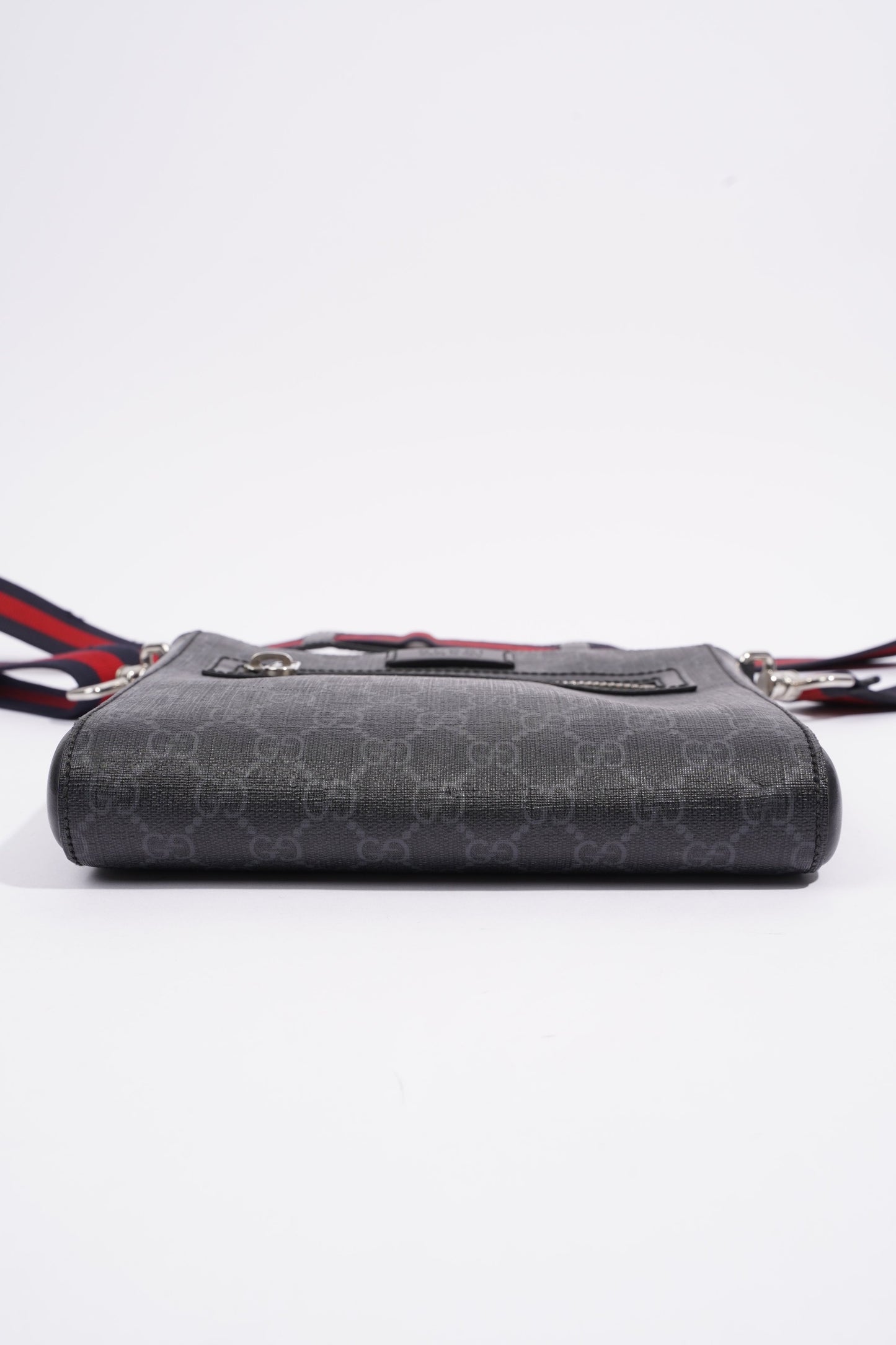 Gucci Small Messenger Black GG Supreme Coated Canvas