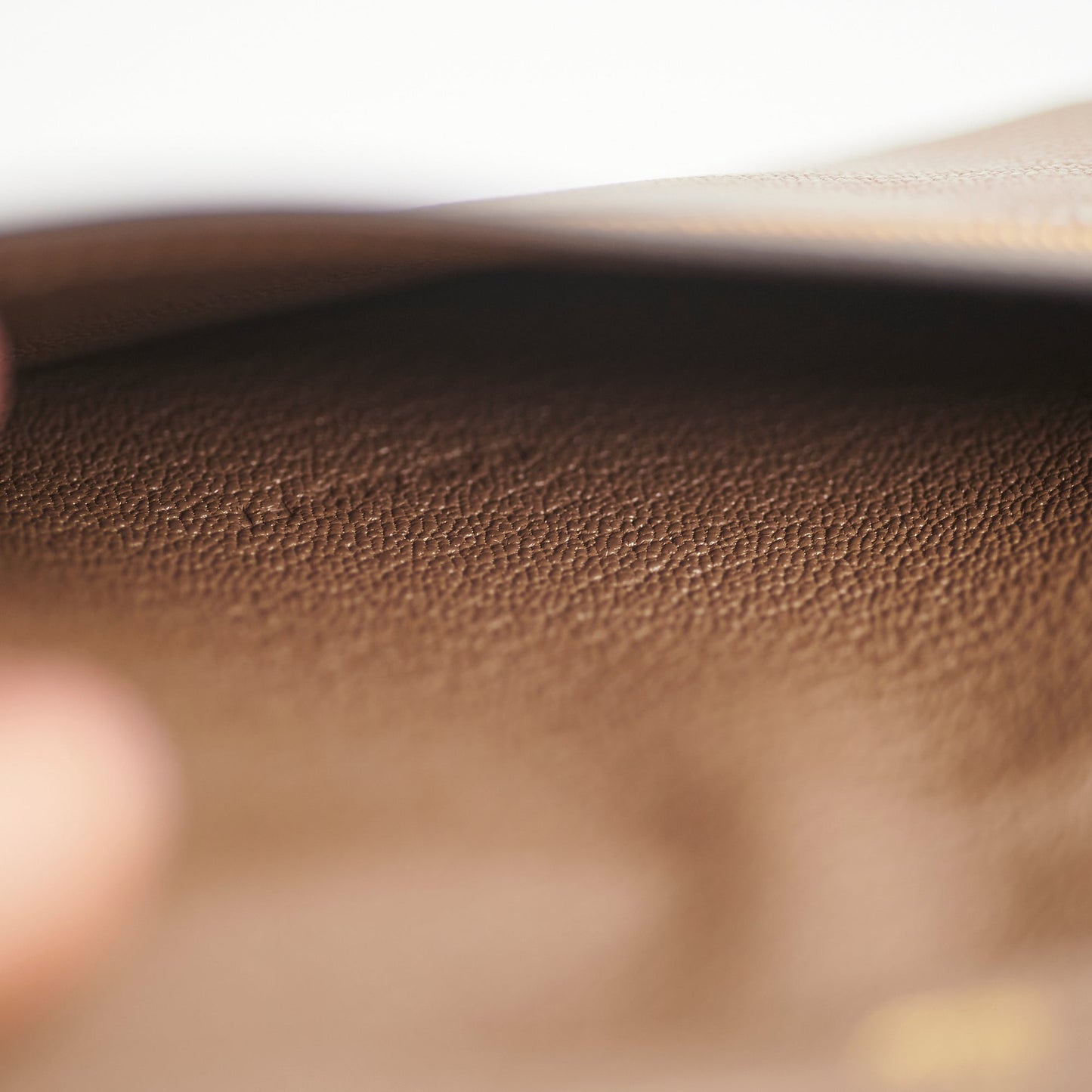 Hermes P-Feuille Bearn Wallet Etoupe