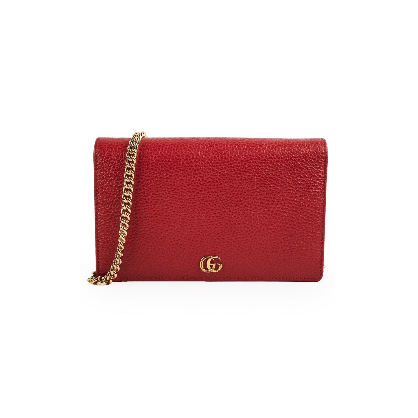 Gucci Red Wallet On Chain WOC