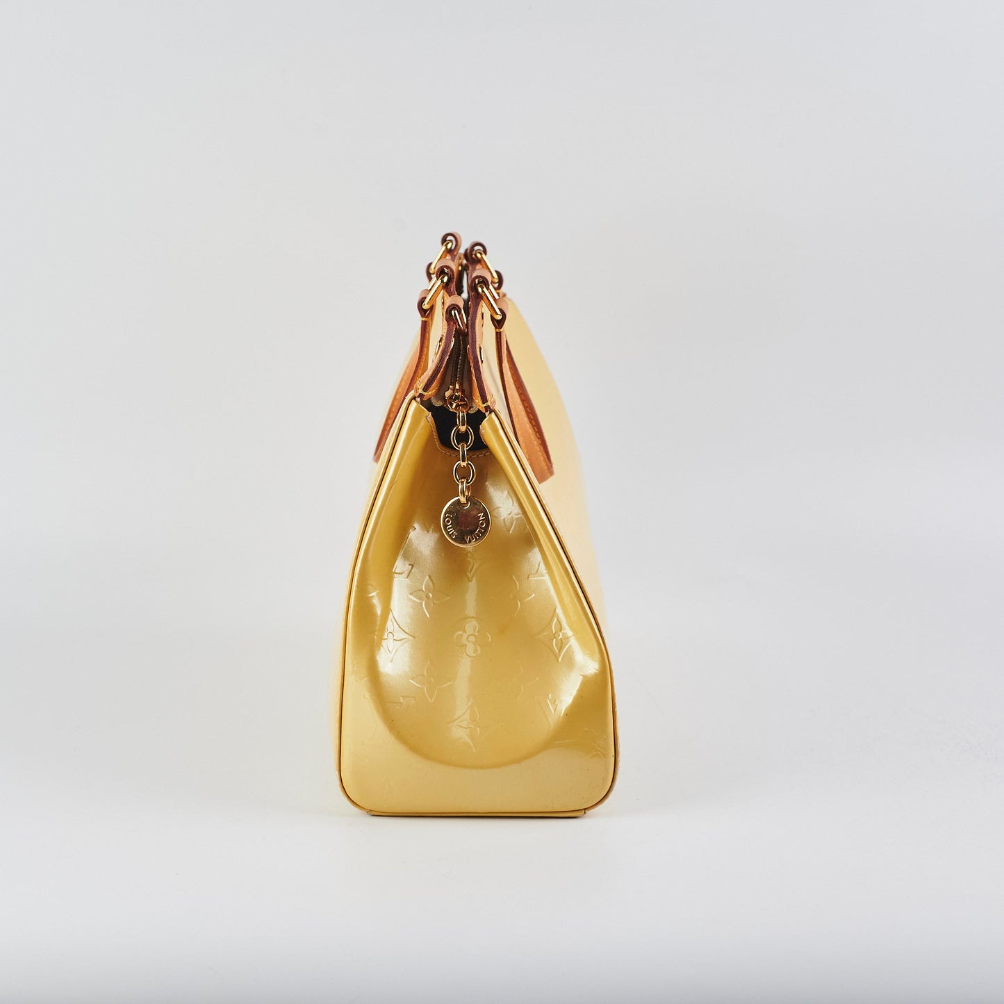 Louis Vuitton Brea Vernis MM Yellow