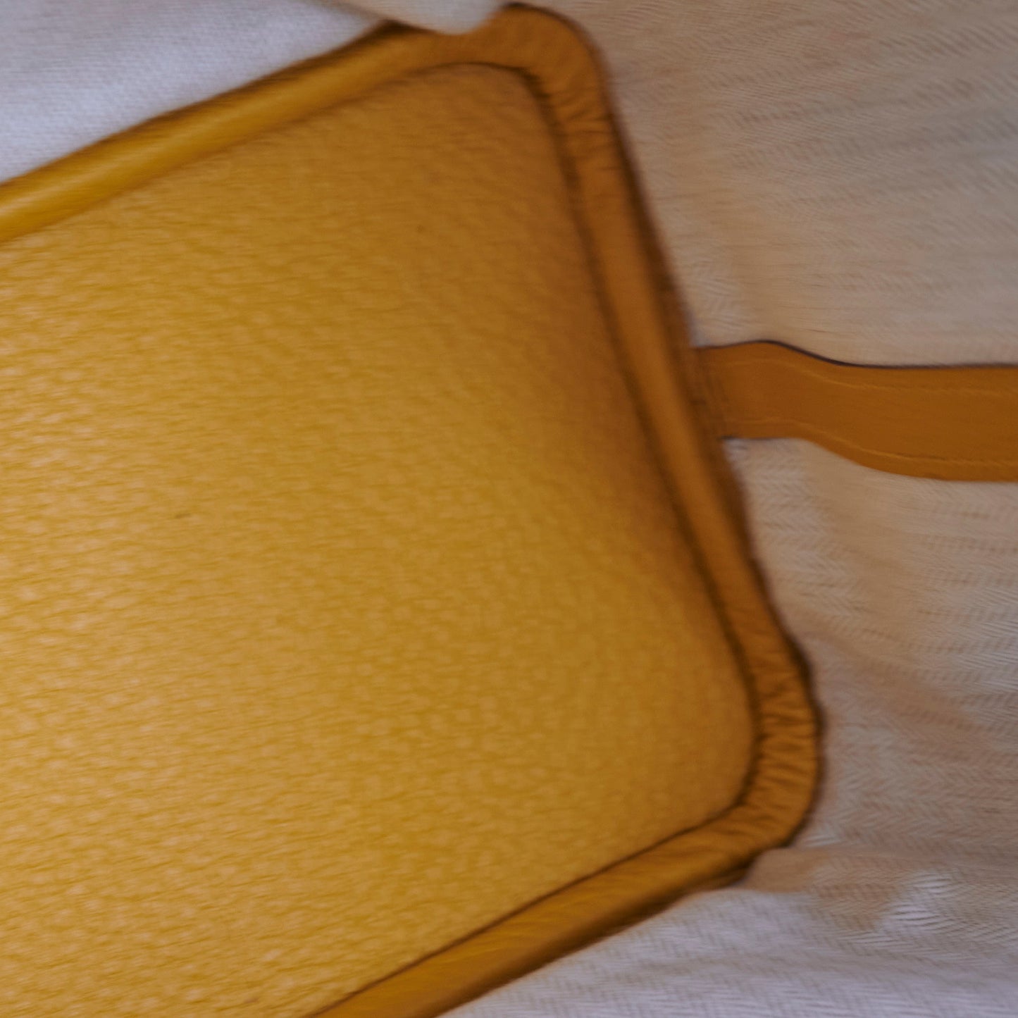 Hermes Garden Party 30 Mustard C Stamp