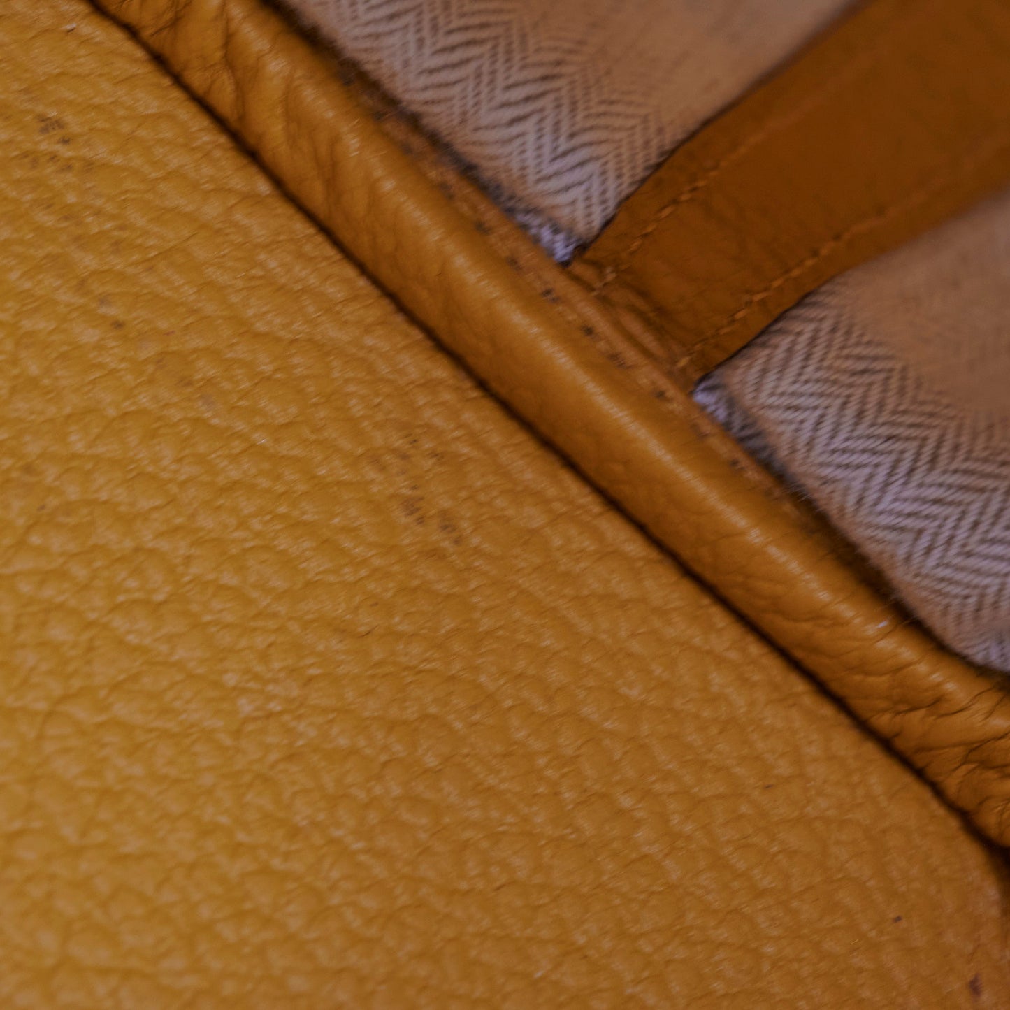 Hermes Garden Party 30 Mustard C Stamp