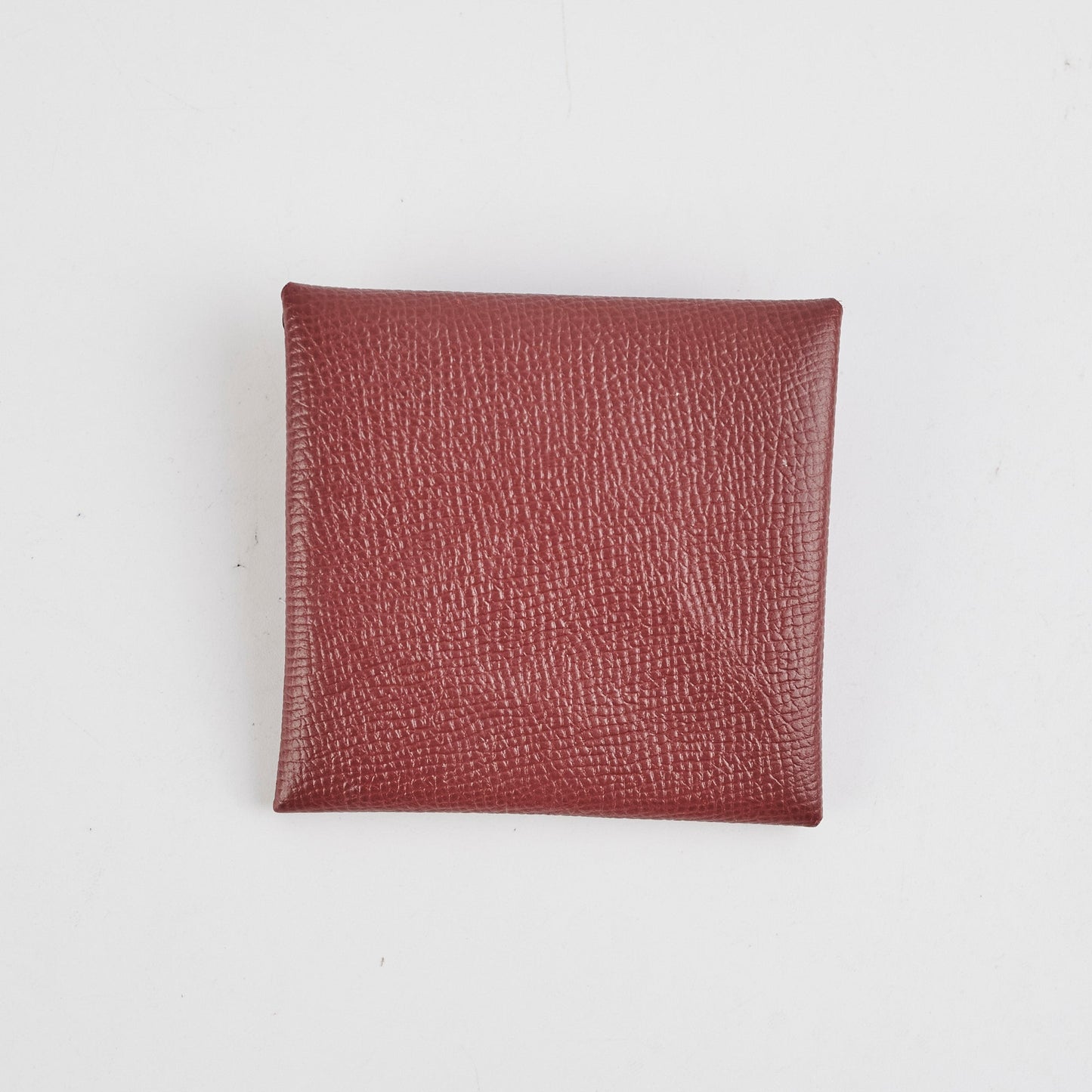 Hermes Bastia Coin  Alice Bags Rouge H C Stamp