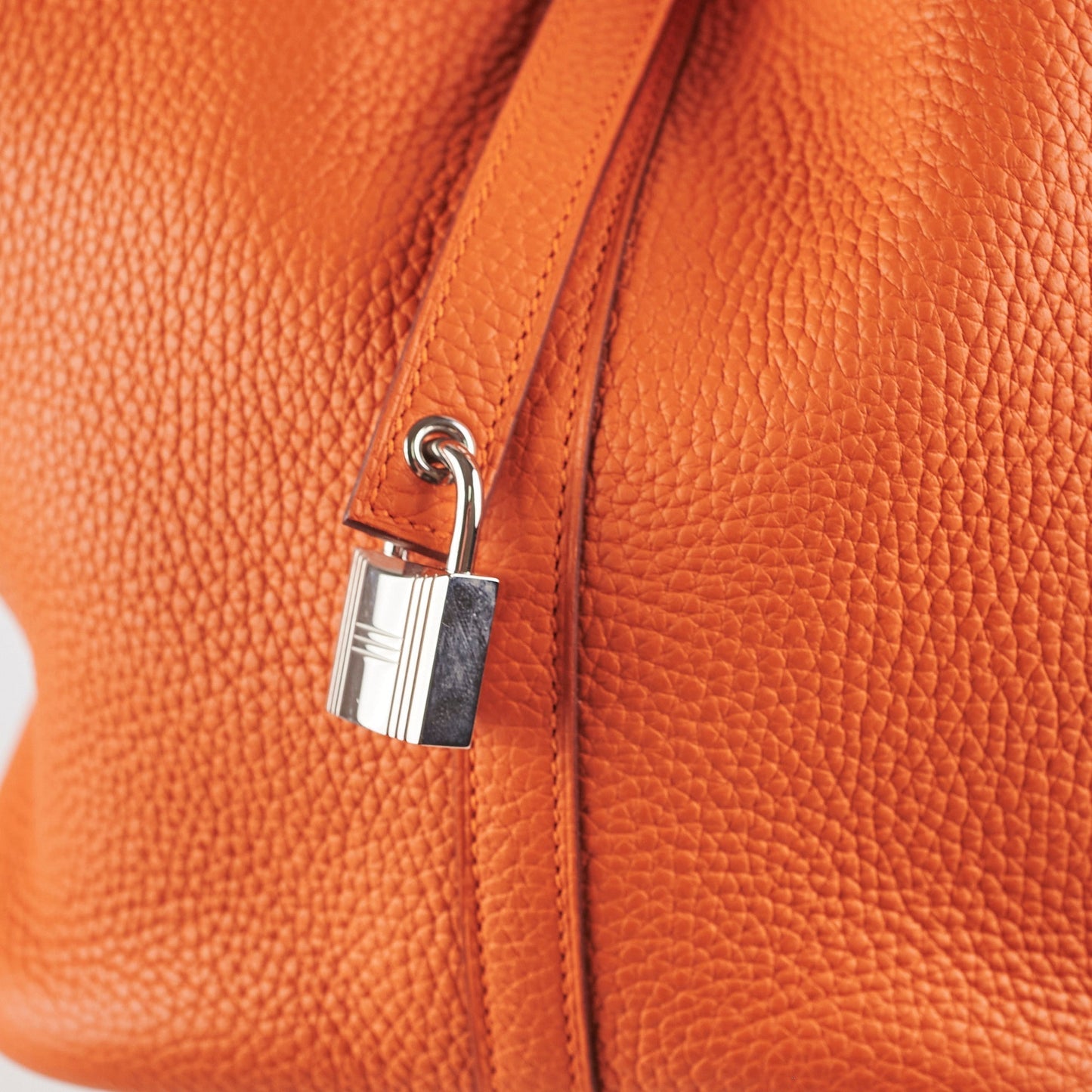 Hermes Picotin 22 Orange X Stamp
