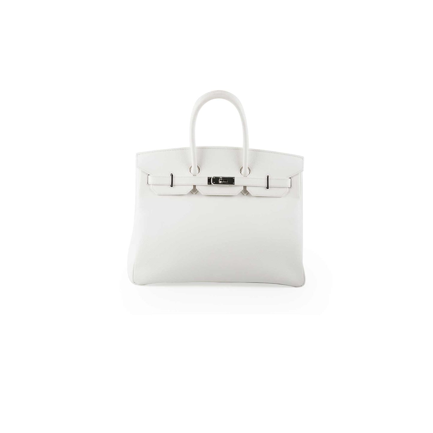 Hermes Birkin 35 Blanc Stamp [J]