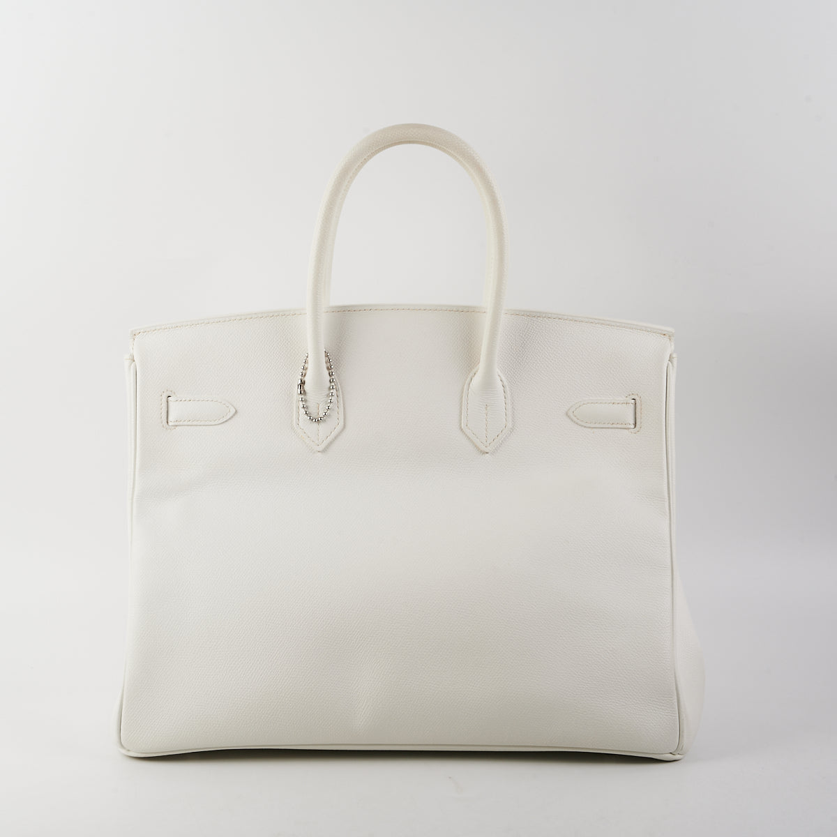 Hermes Birkin 35 Blanc Stamp [J]