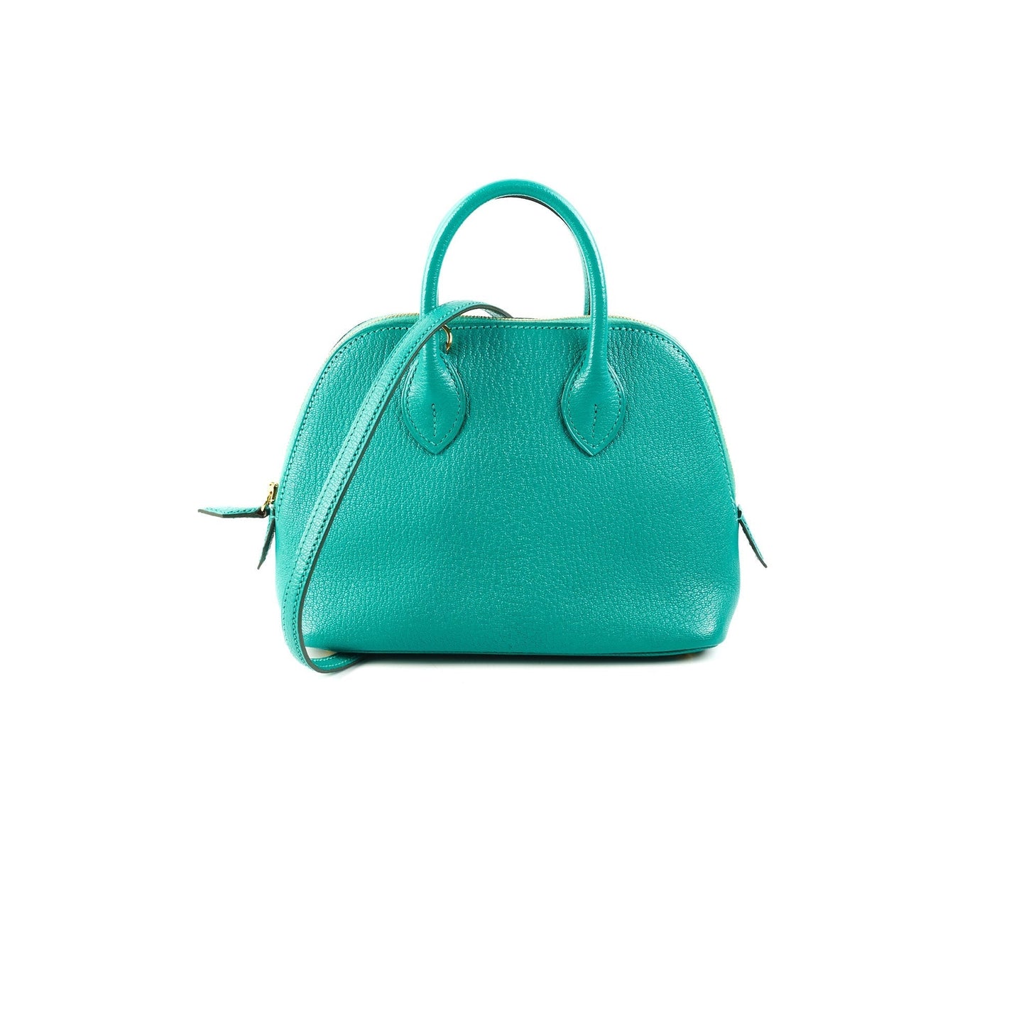 Hermes Mini Bolide Vert Verone D Stamp