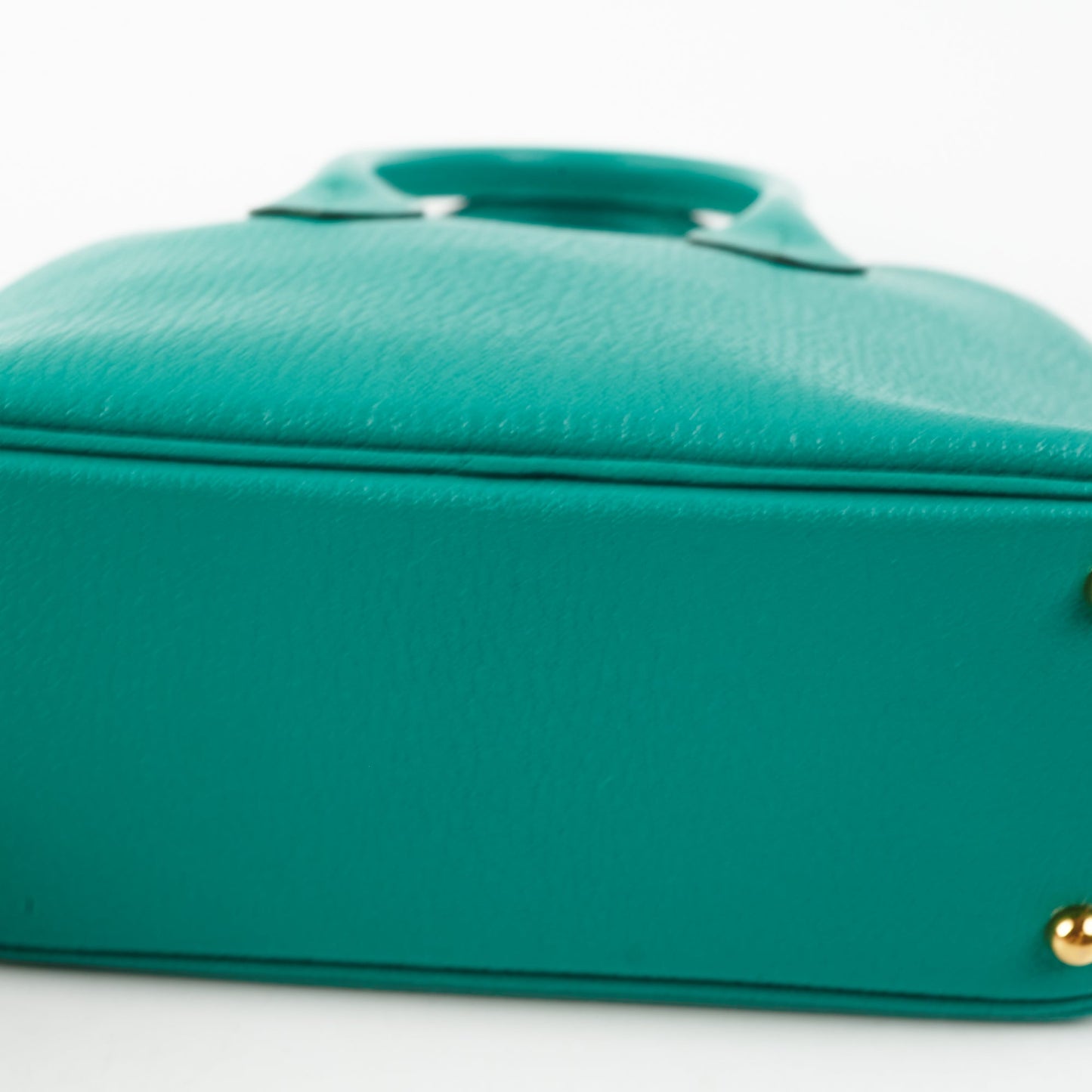 Hermes Mini Bolide Vert Verone D Stamp