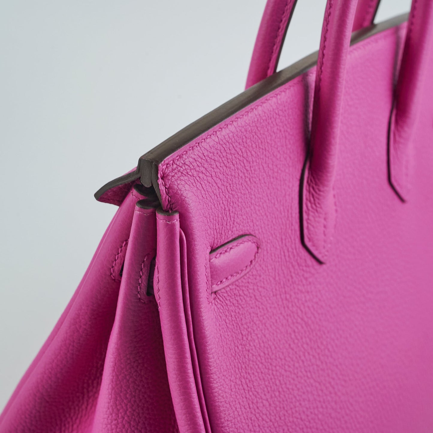 Hermes Birkin 25 Magnolia C Stamp