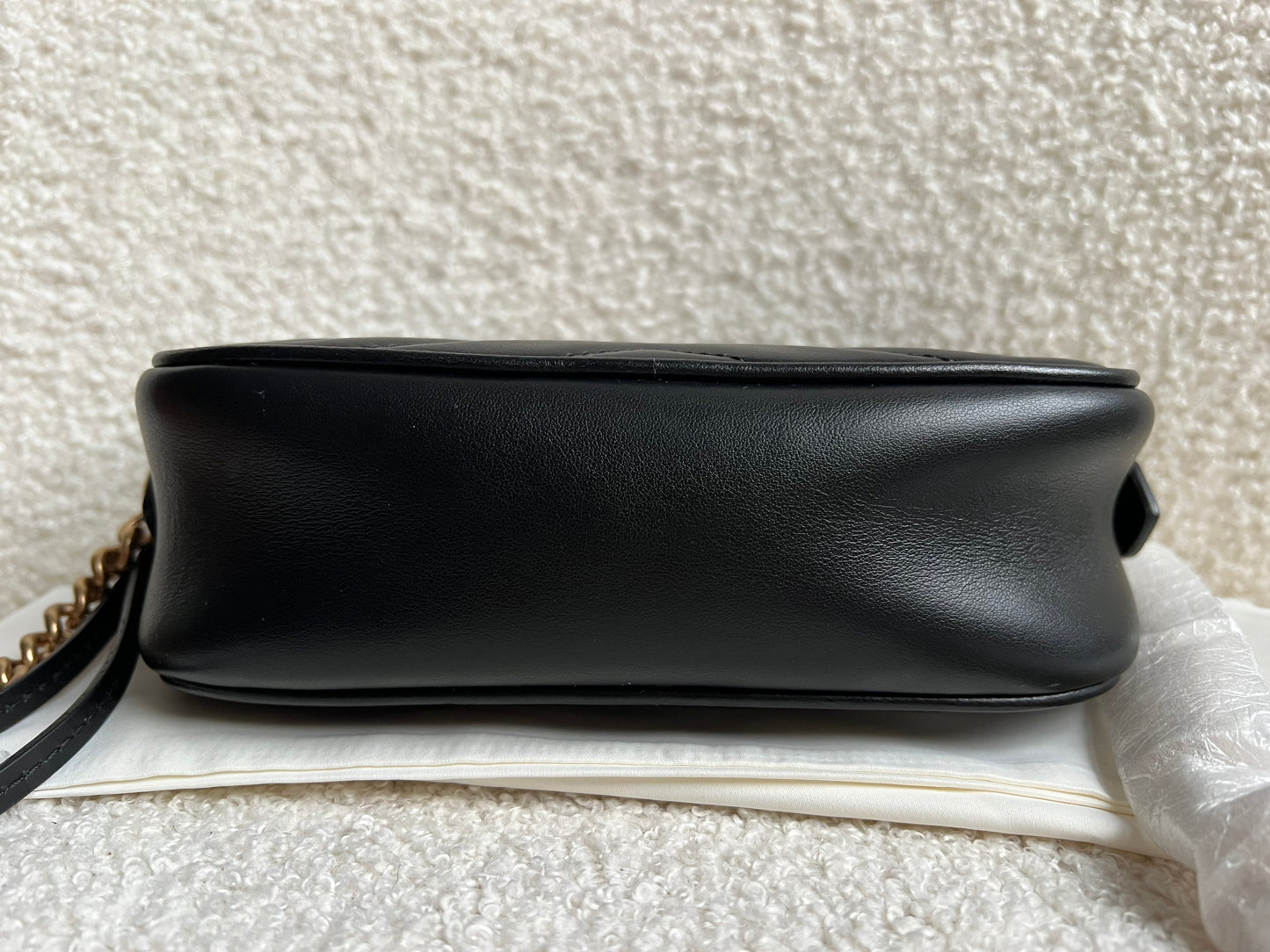 Gucci GG Black Marmont Mini Shoulder Bag (RRP £1,360)