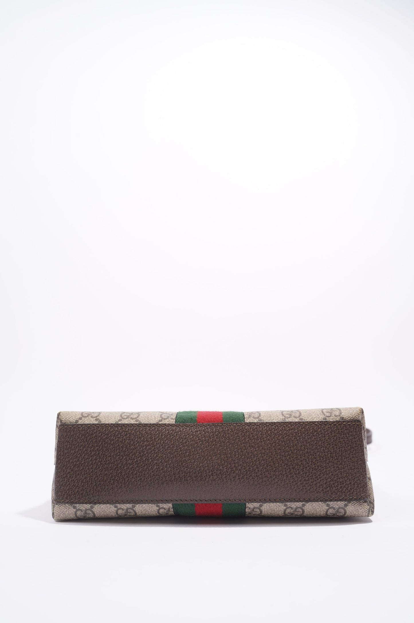 Gucci Ophidia Dome Bag Supreme / Brown Coated Canvas Small