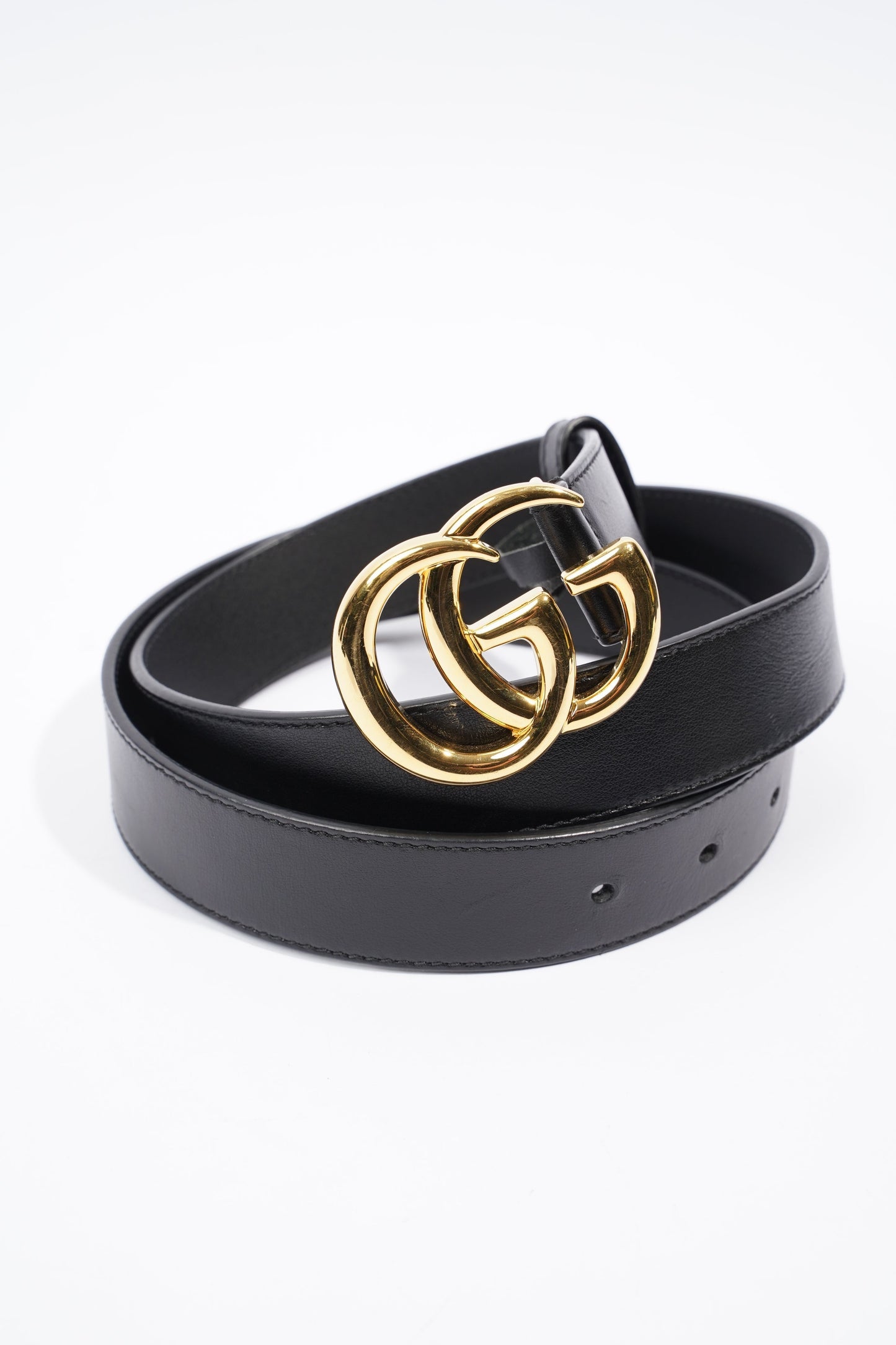 Gucci Marmont Belt Black Leather 90cm 36"
