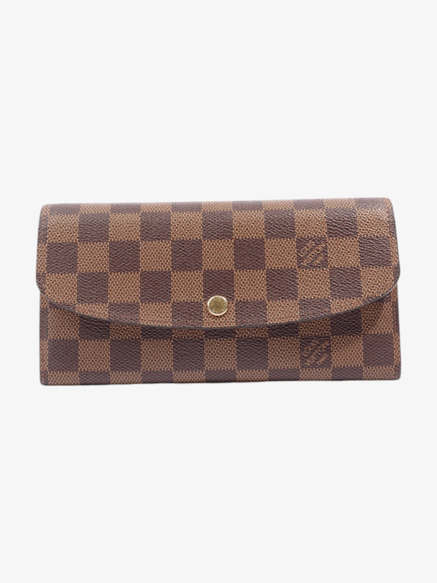 Louis Vuitton Emilie Damier Ebene Coated Canvas