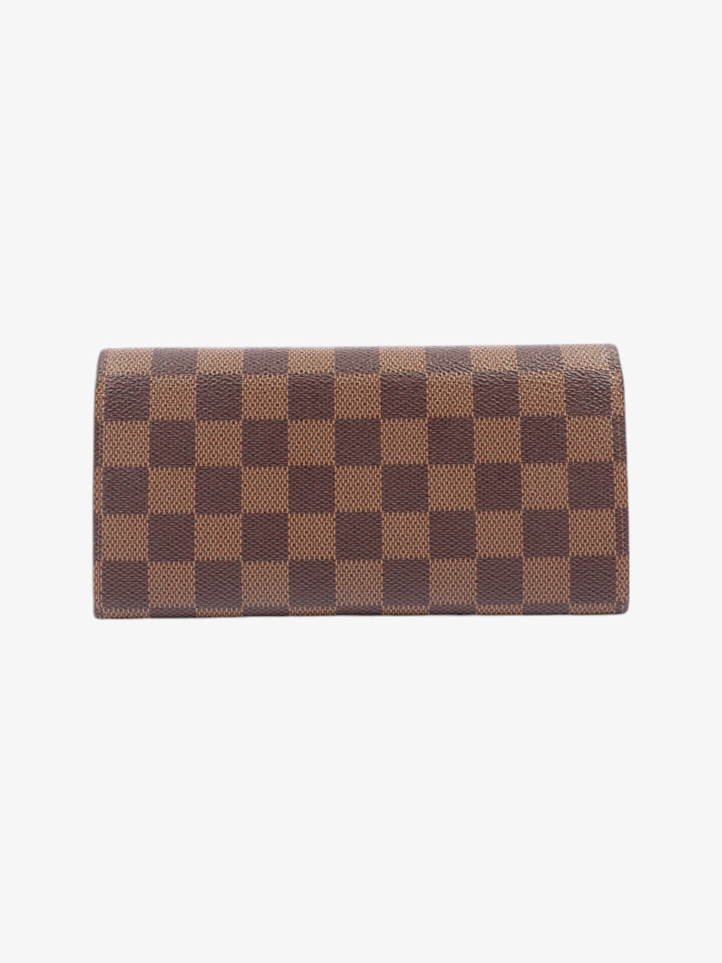 Louis Vuitton Emilie Damier Ebene Coated Canvas