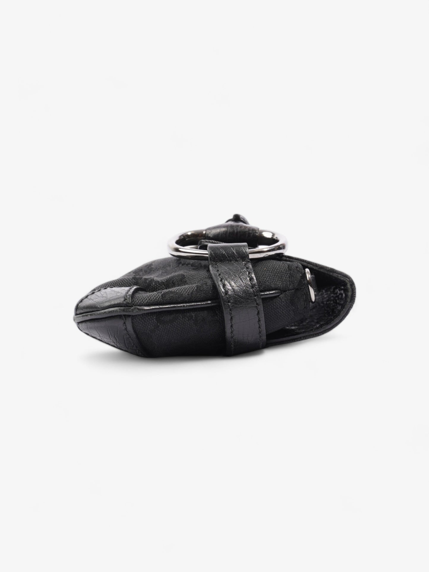 Gucci Horsebit Chain Clutch Black GG Supreme Canvas