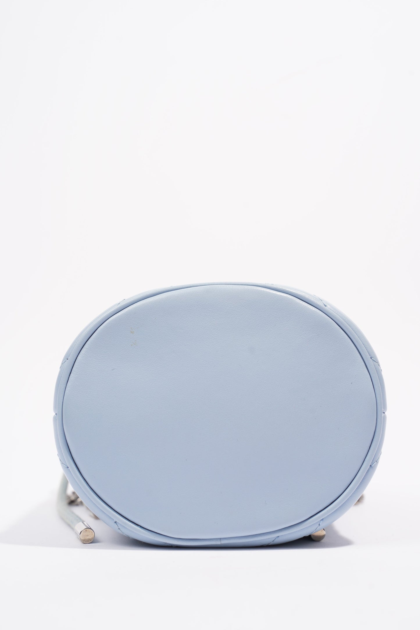 Gucci Marmont Bucket Bag Baby Blue Matelasse Leather Mini