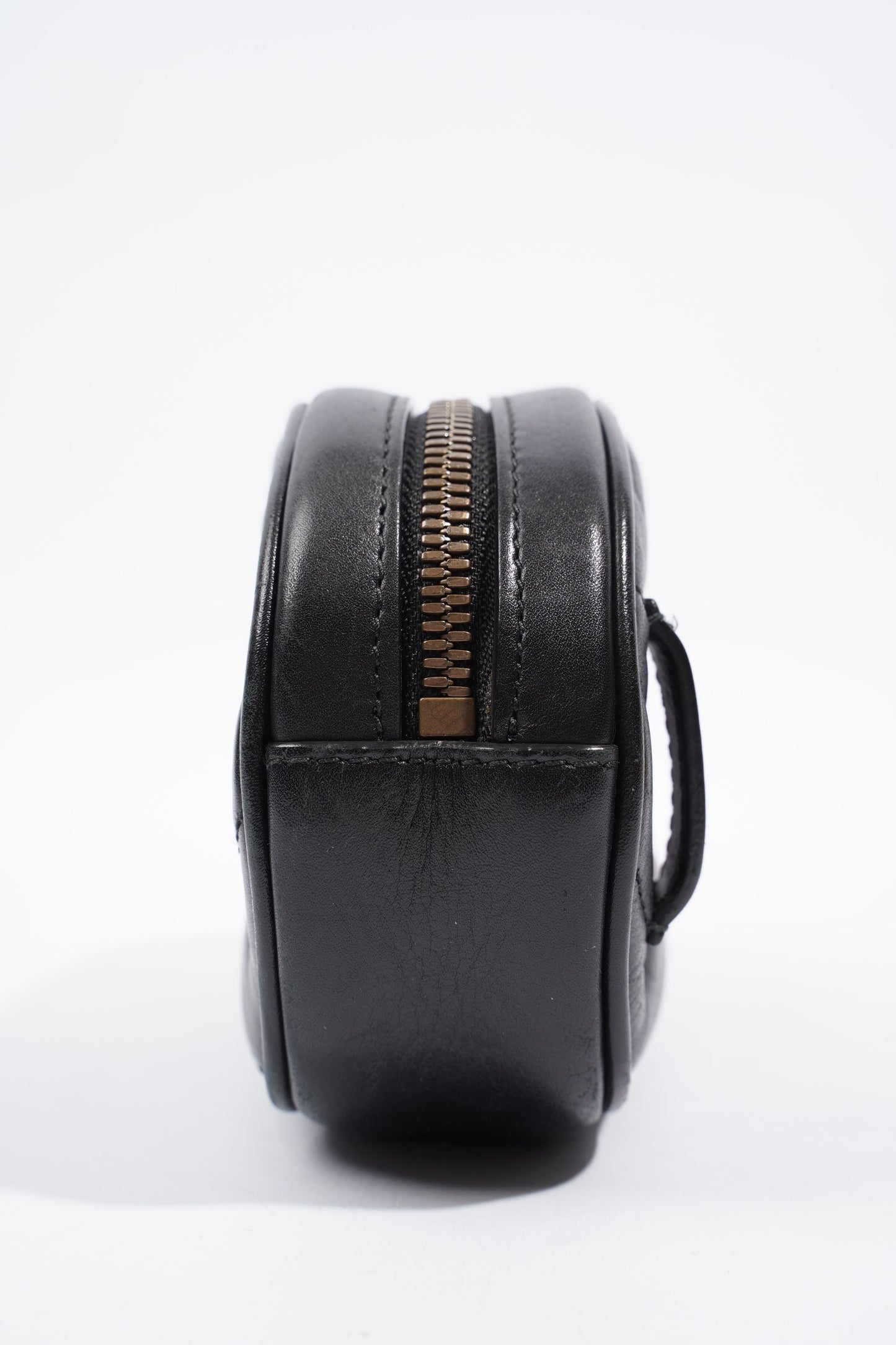 Gucci Marmont Belt Bag Black Matelasse Leather 75cm 30"