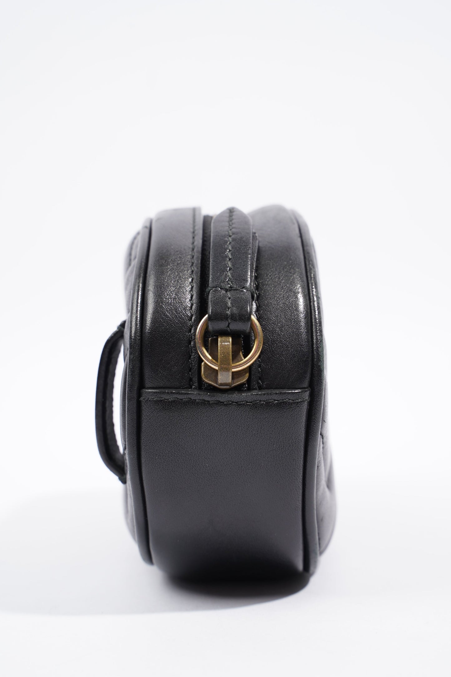 Gucci Marmont Belt Bag Black Matelasse Leather 75cm 30"