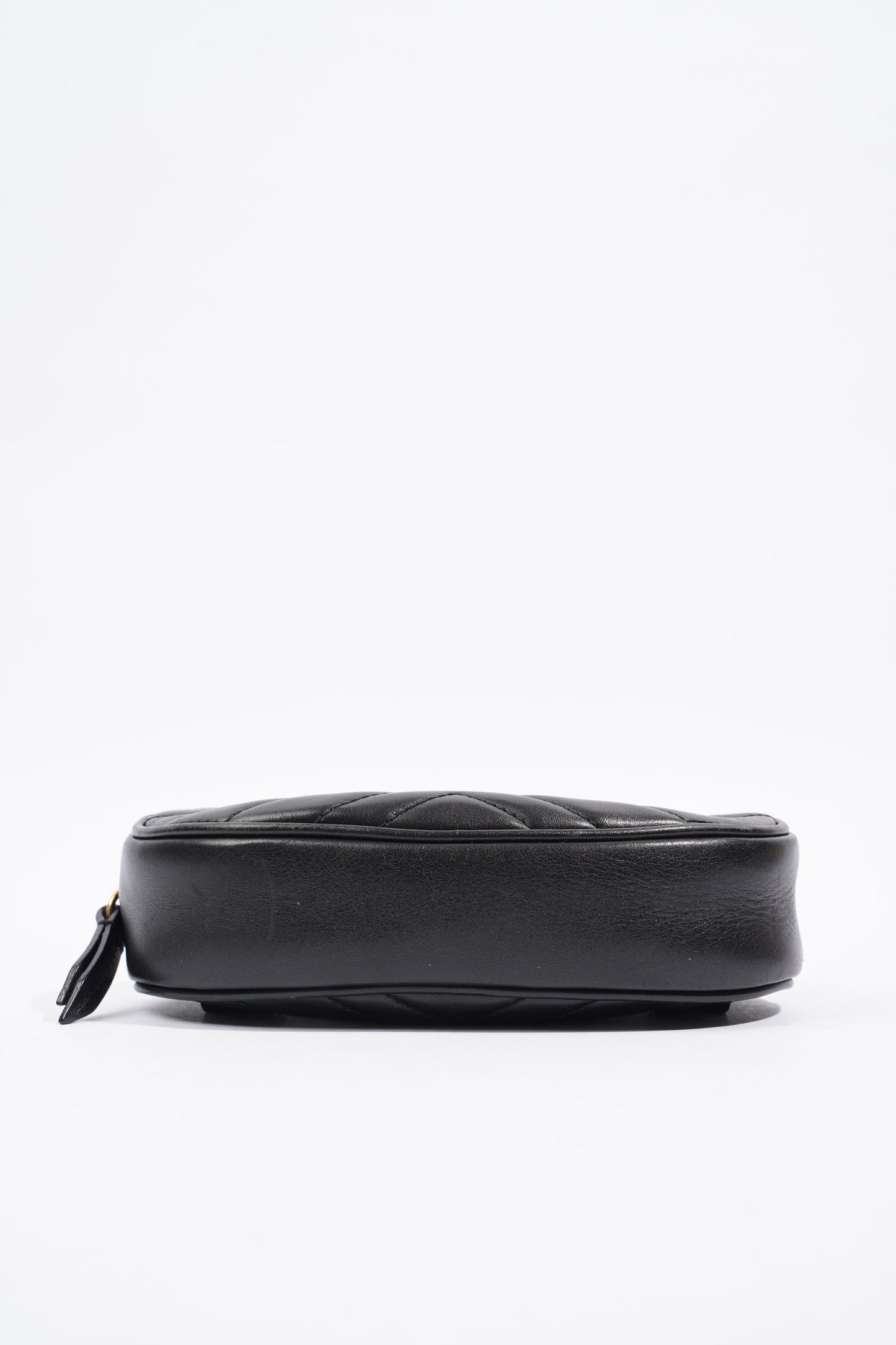 Gucci Marmont Belt Bag Black Matelasse Leather 75cm 30"