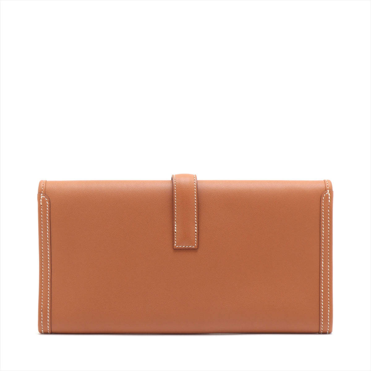 Hermes Jige Clutch Gold
