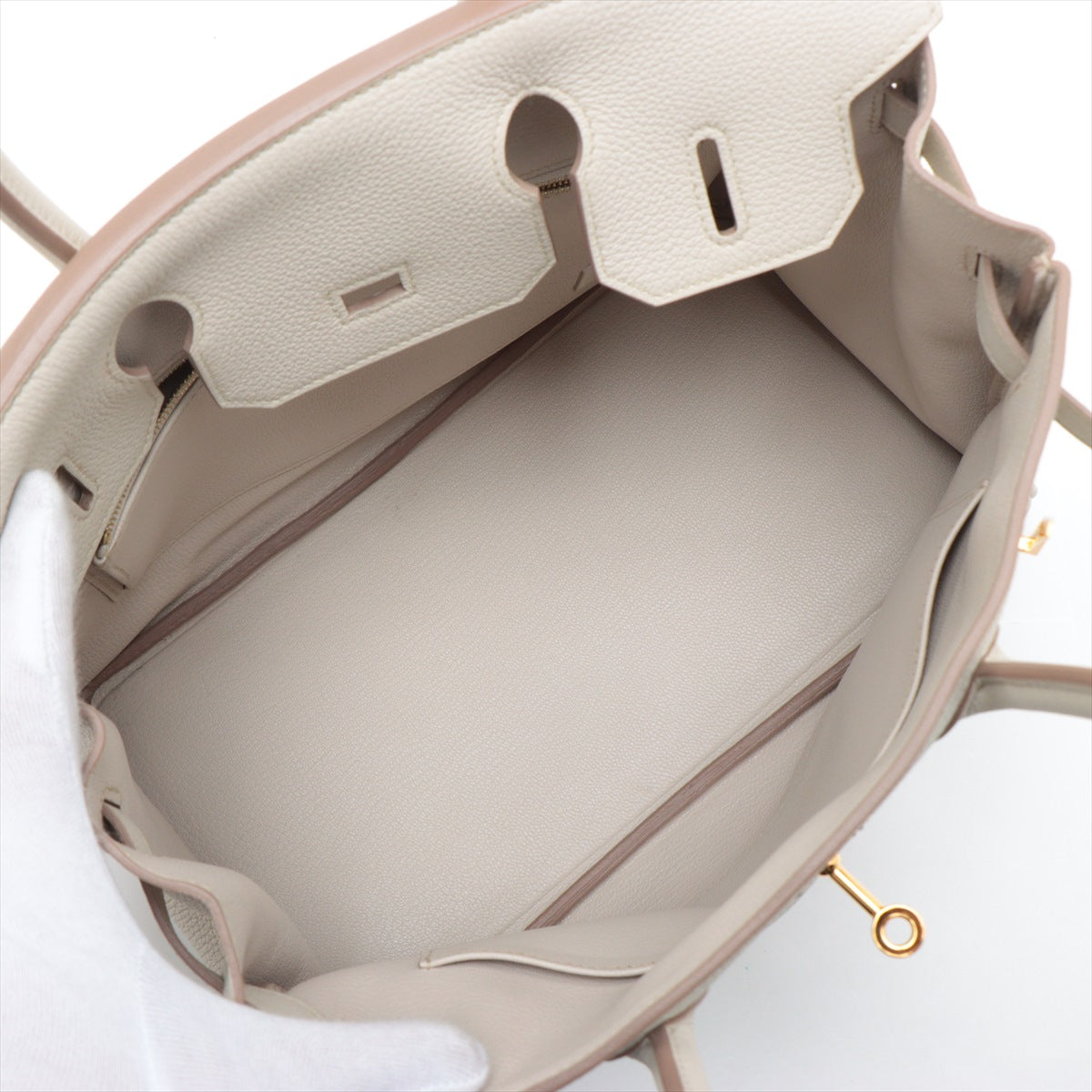 Hermes Birkin 30 Togo Craie - Stamp Z